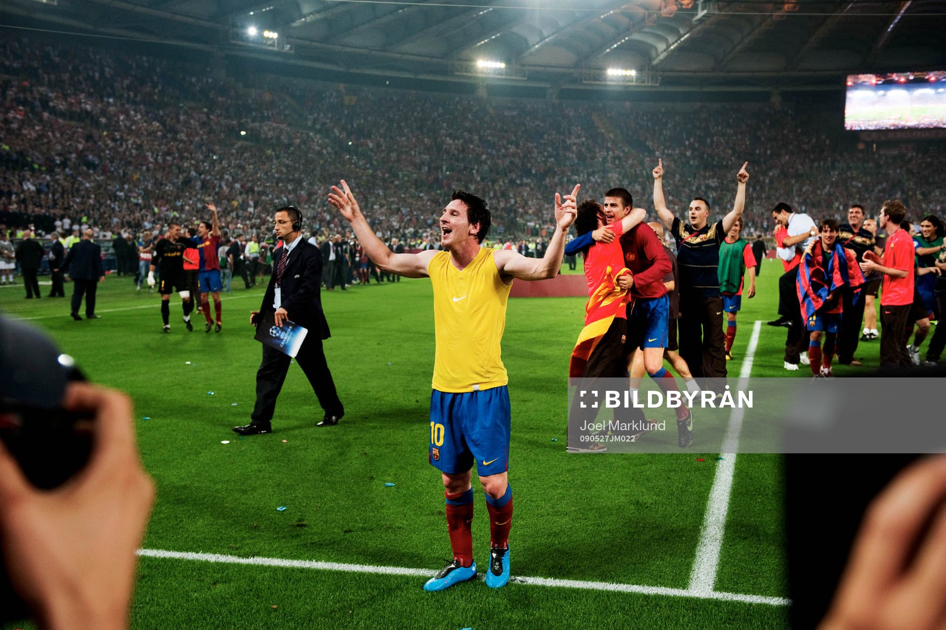 Fotboll, Champions League, final, Barcelona - Manchester