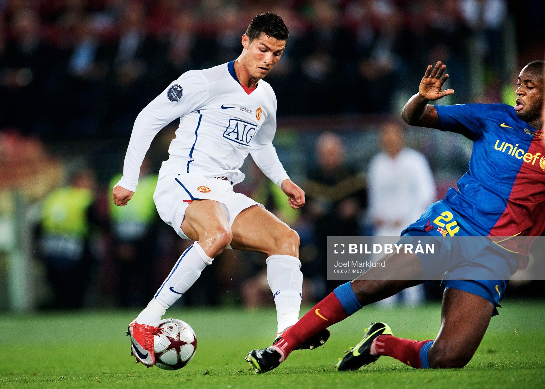 Fotboll, Champions League, final, Barcelona - Manchester