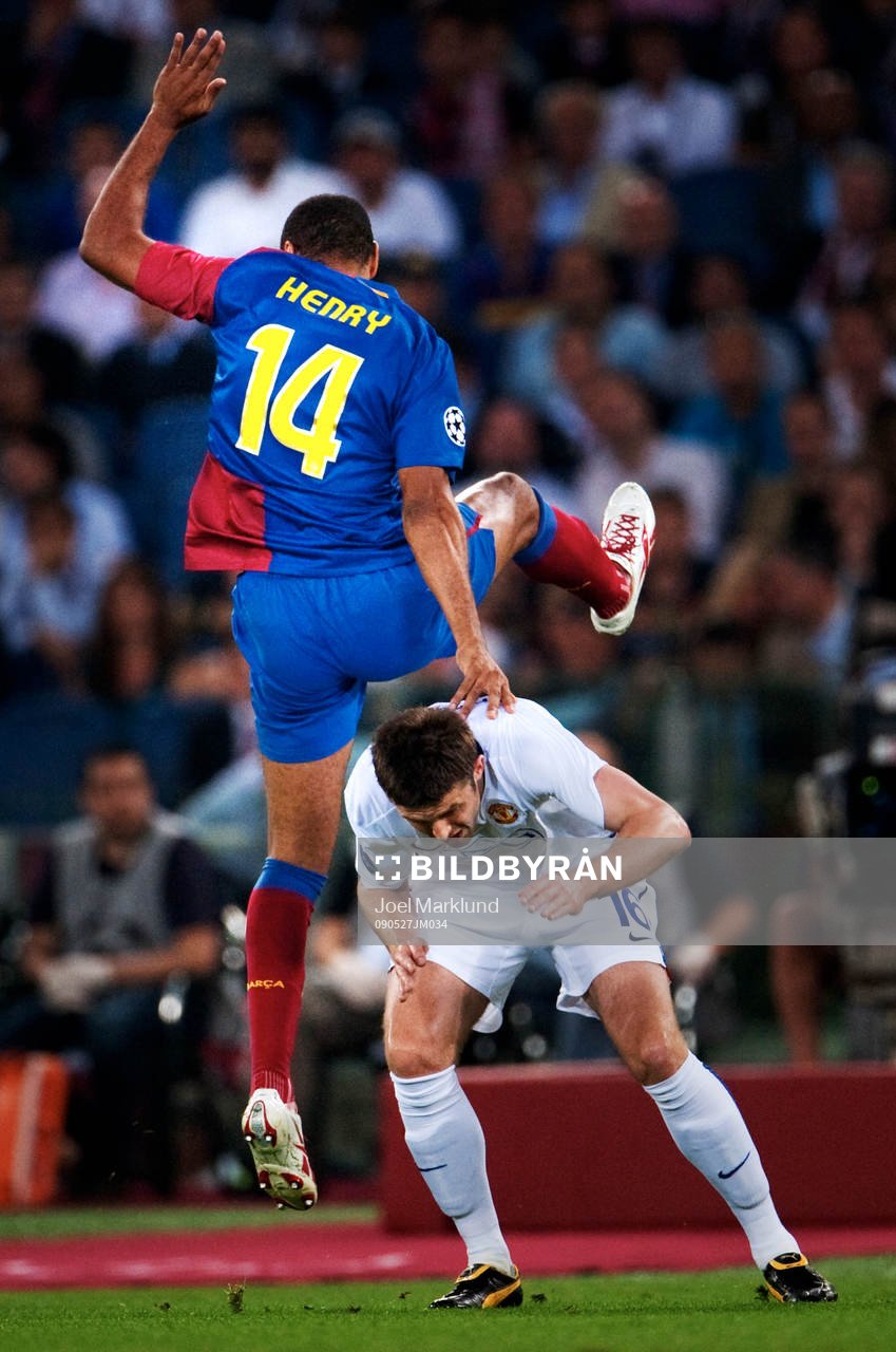 Fotboll, Champions League, final, Barcelona - Manchester