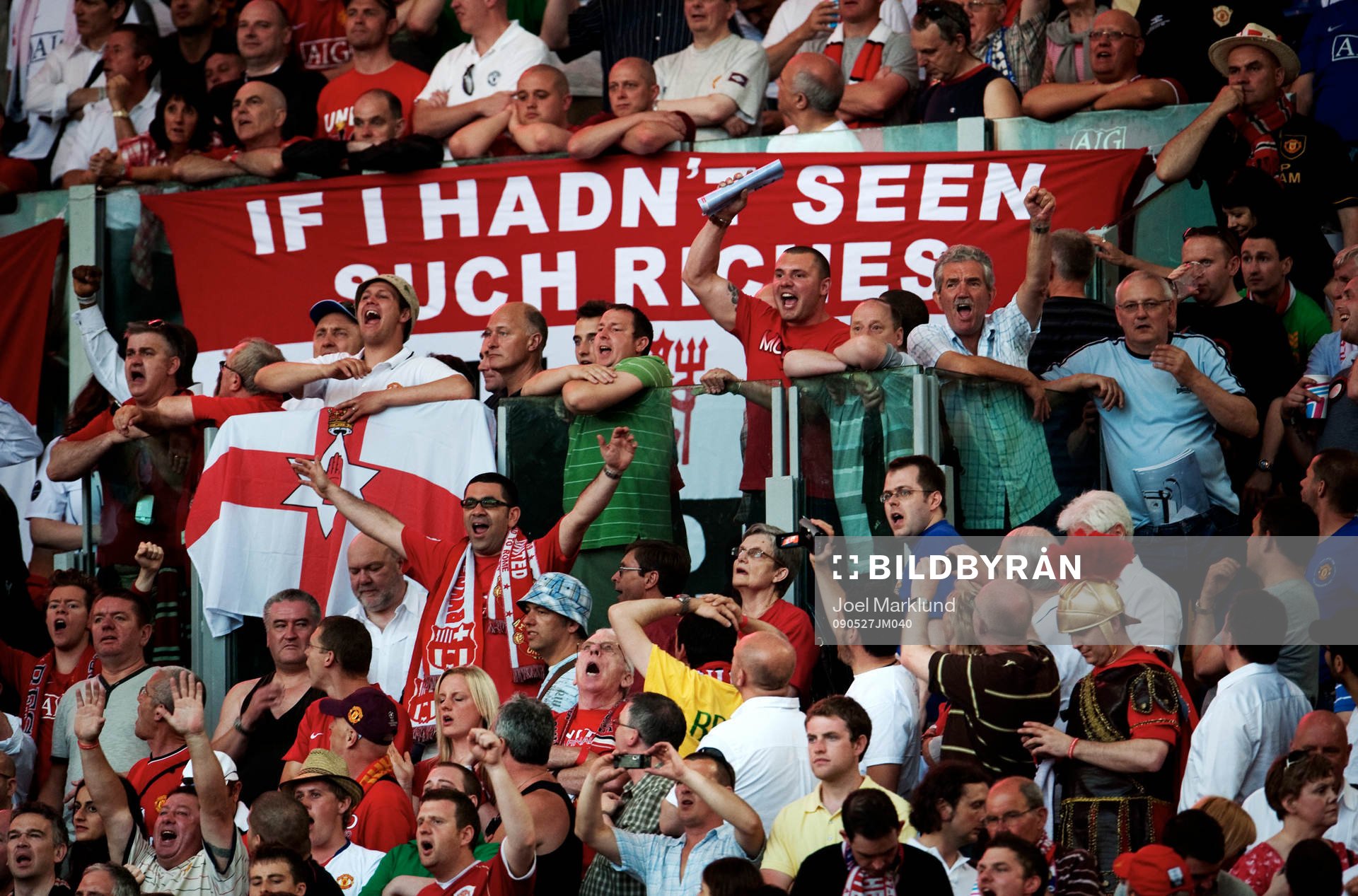 Fotboll, Champions League, final, Barcelona - Manchester