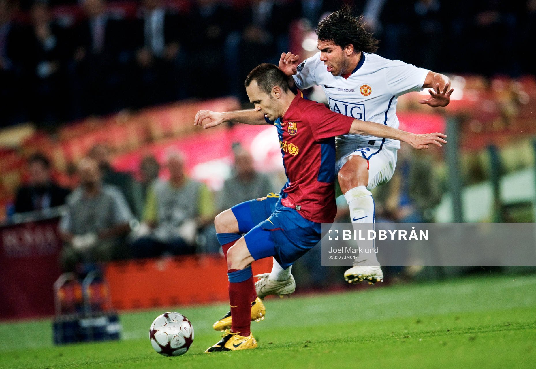Fotboll, Champions League, final, Barcelona - Manchester