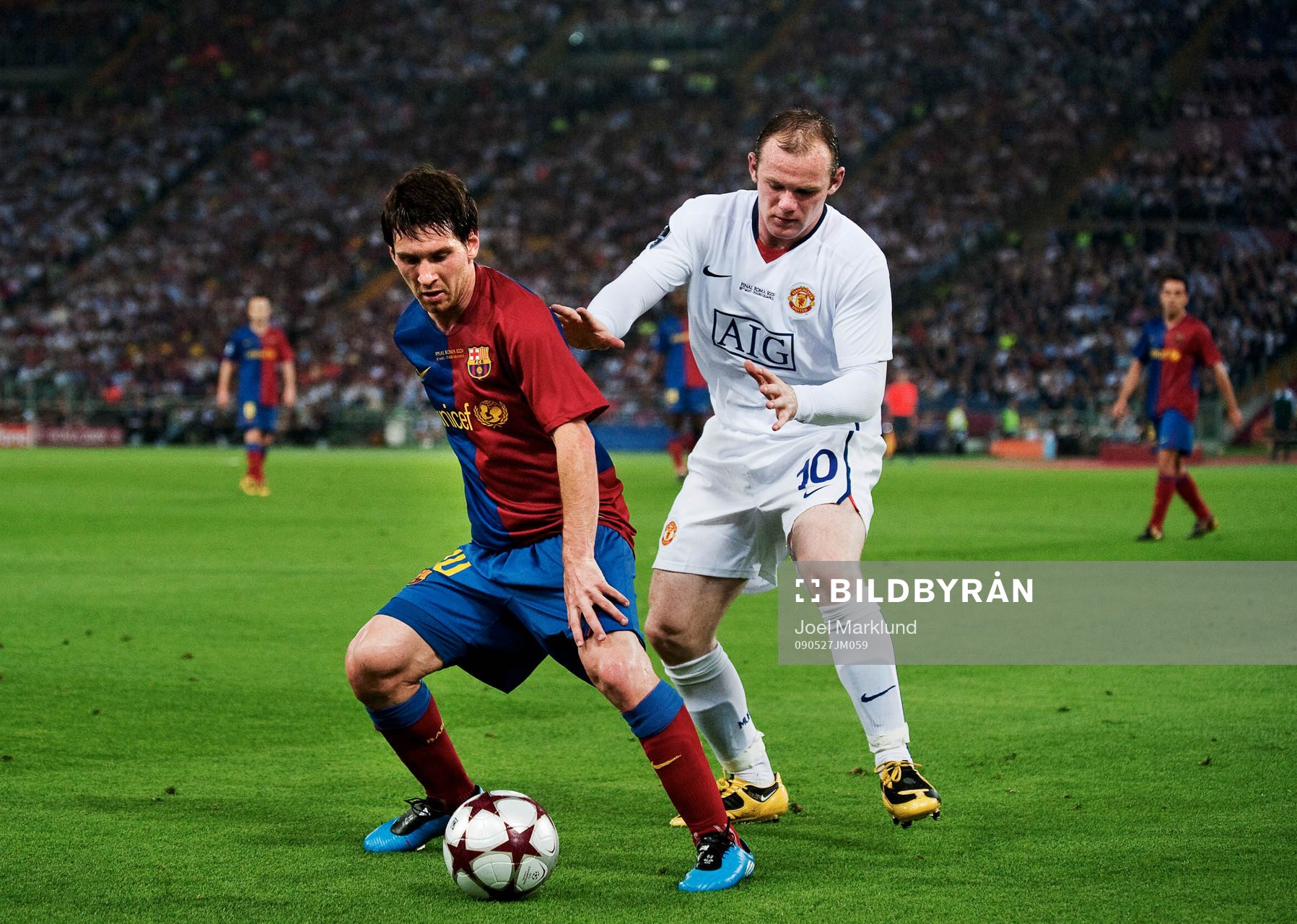 Fotboll, Champions League, final, Barcelona - Manchester