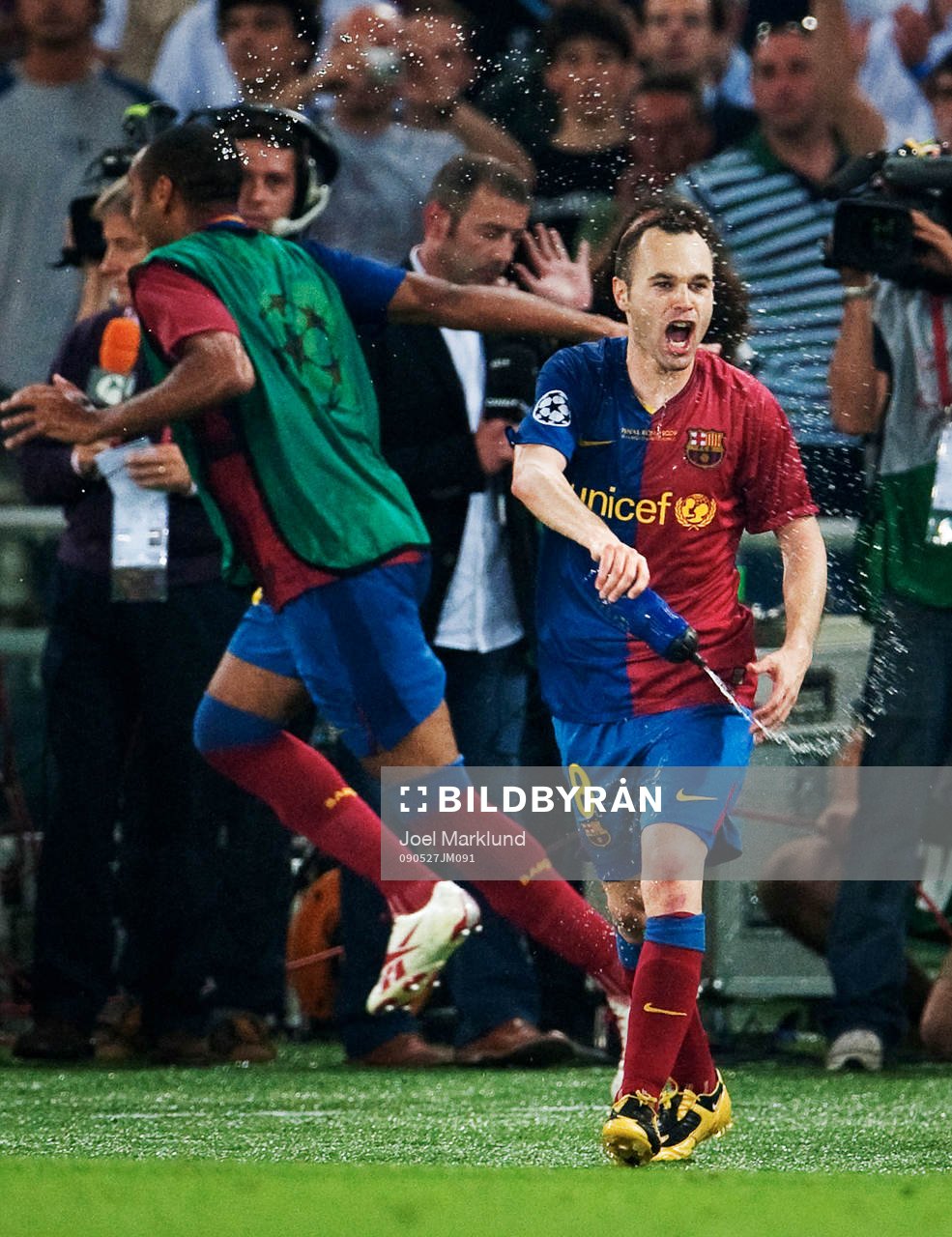 Fotboll, Champions League, final, Barcelona - Manchester