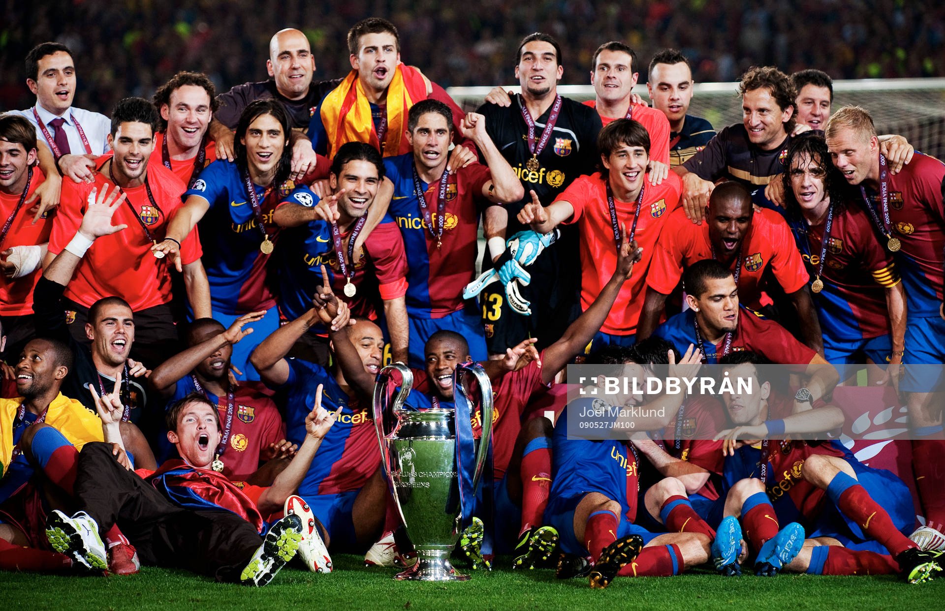 Fotboll, Champions League, final, Barcelona - Manchester