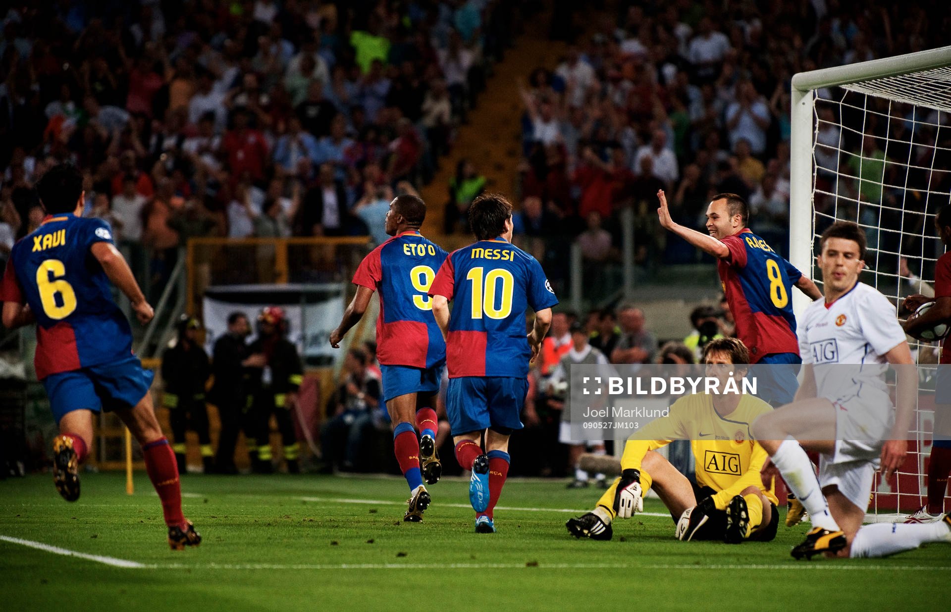 Fotboll, Champions League, final, Barcelona - Manchester
