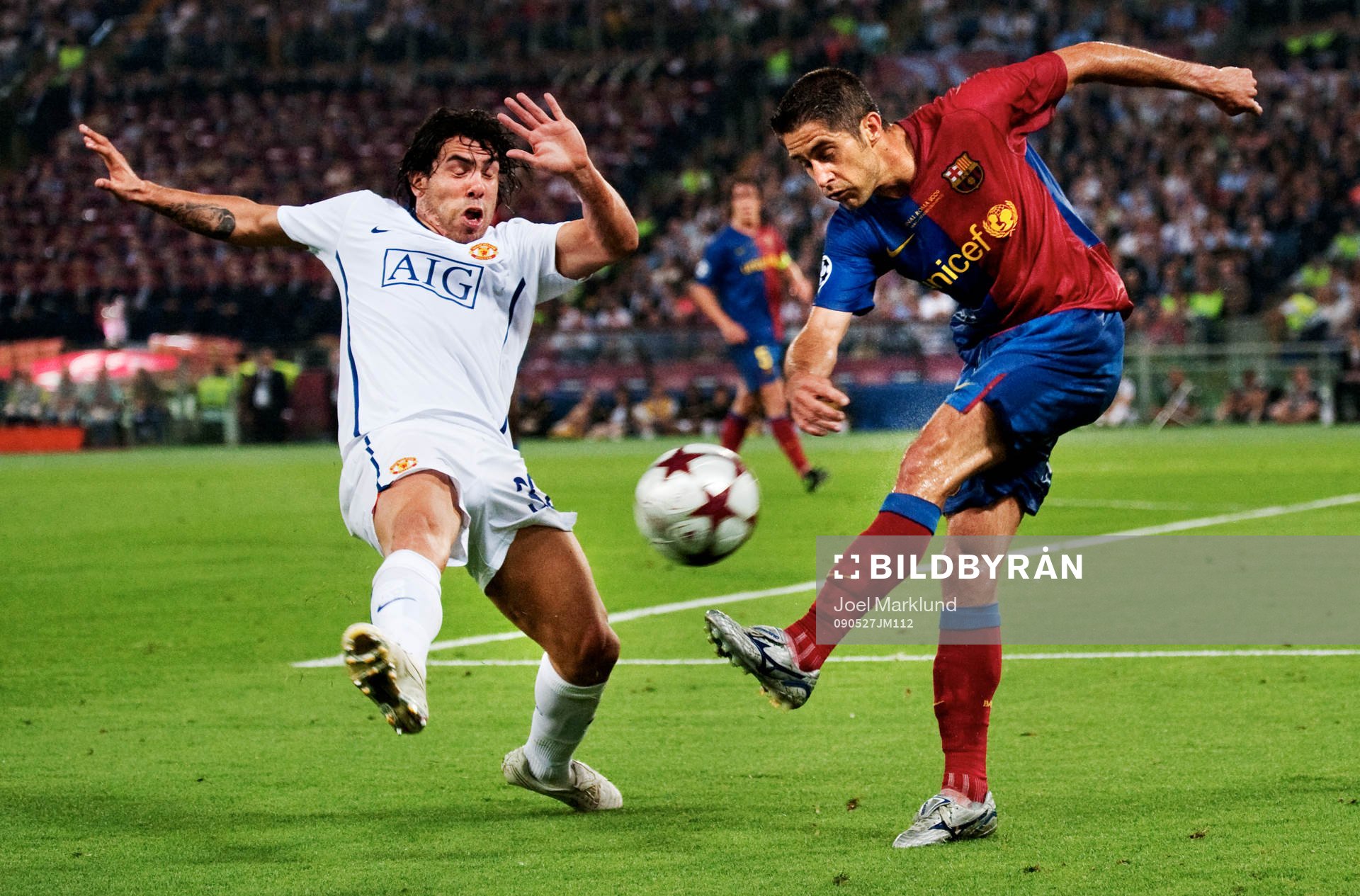 Fotboll, Champions League, final, Barcelona - Manchester