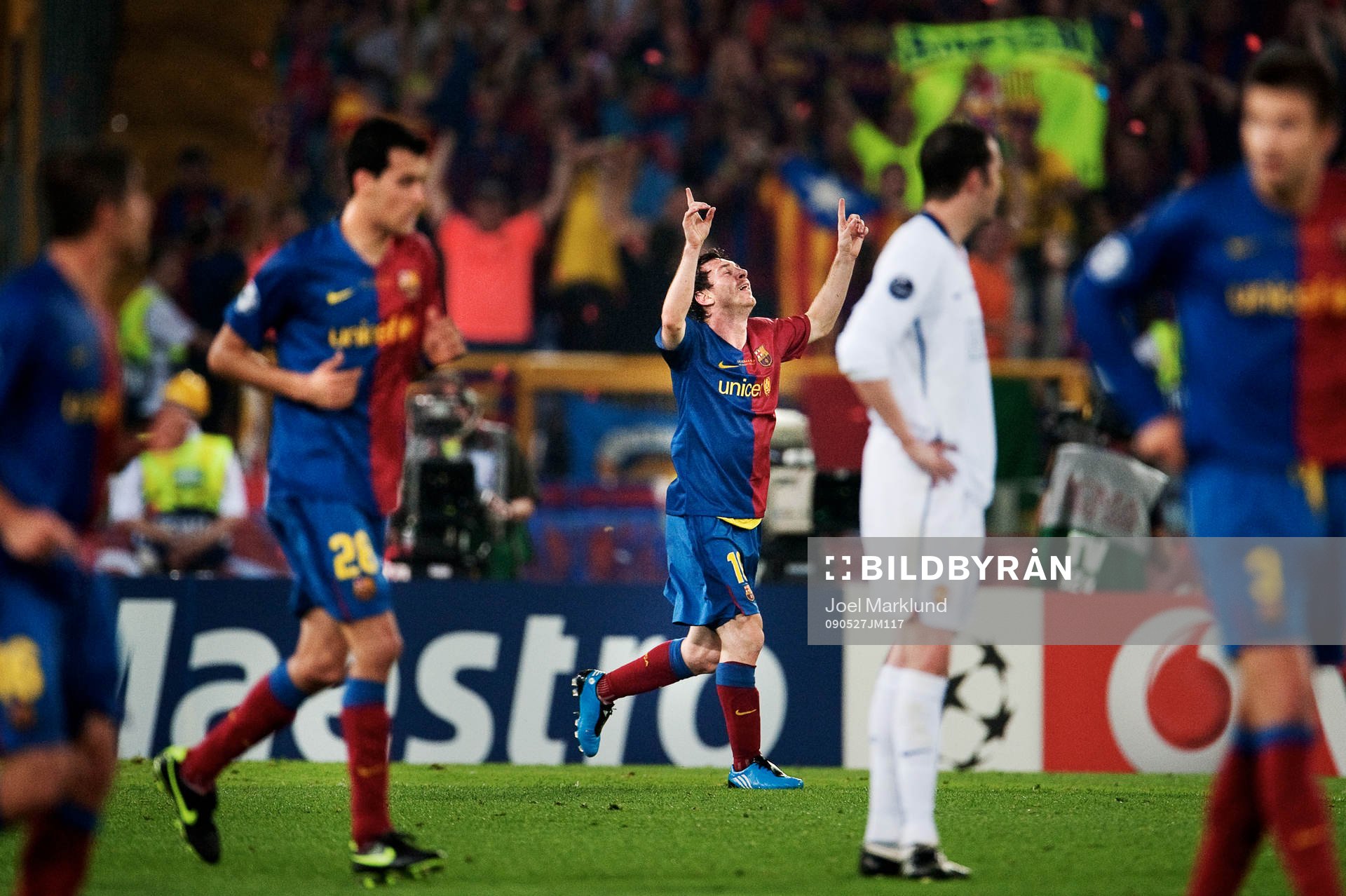 Fotboll, Champions League, final, Barcelona - Manchester