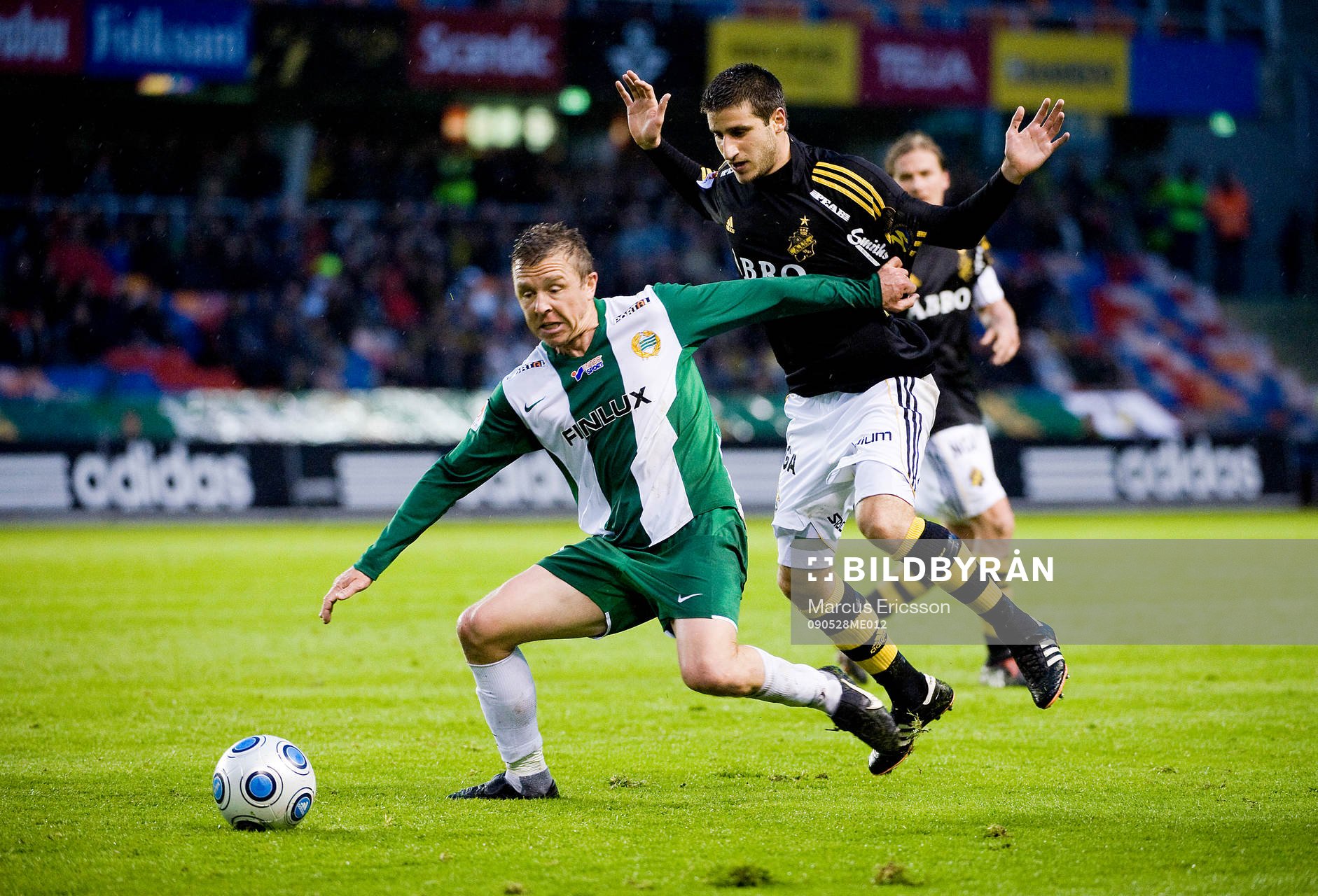 Fredrik Söderström, Hammarby och Gabriel Özkan, AIK