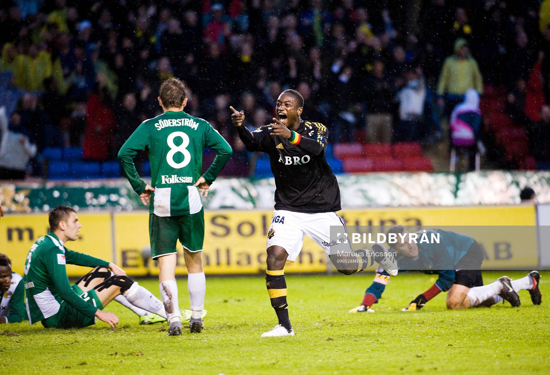 Saihou Jagne, AIK jubel