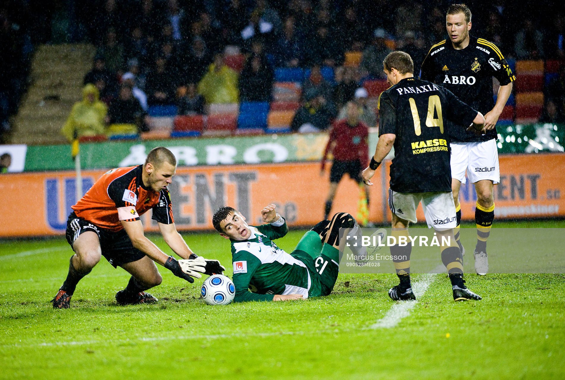 Igor Armas, Hammarby är framme vid Daniel Örlund,