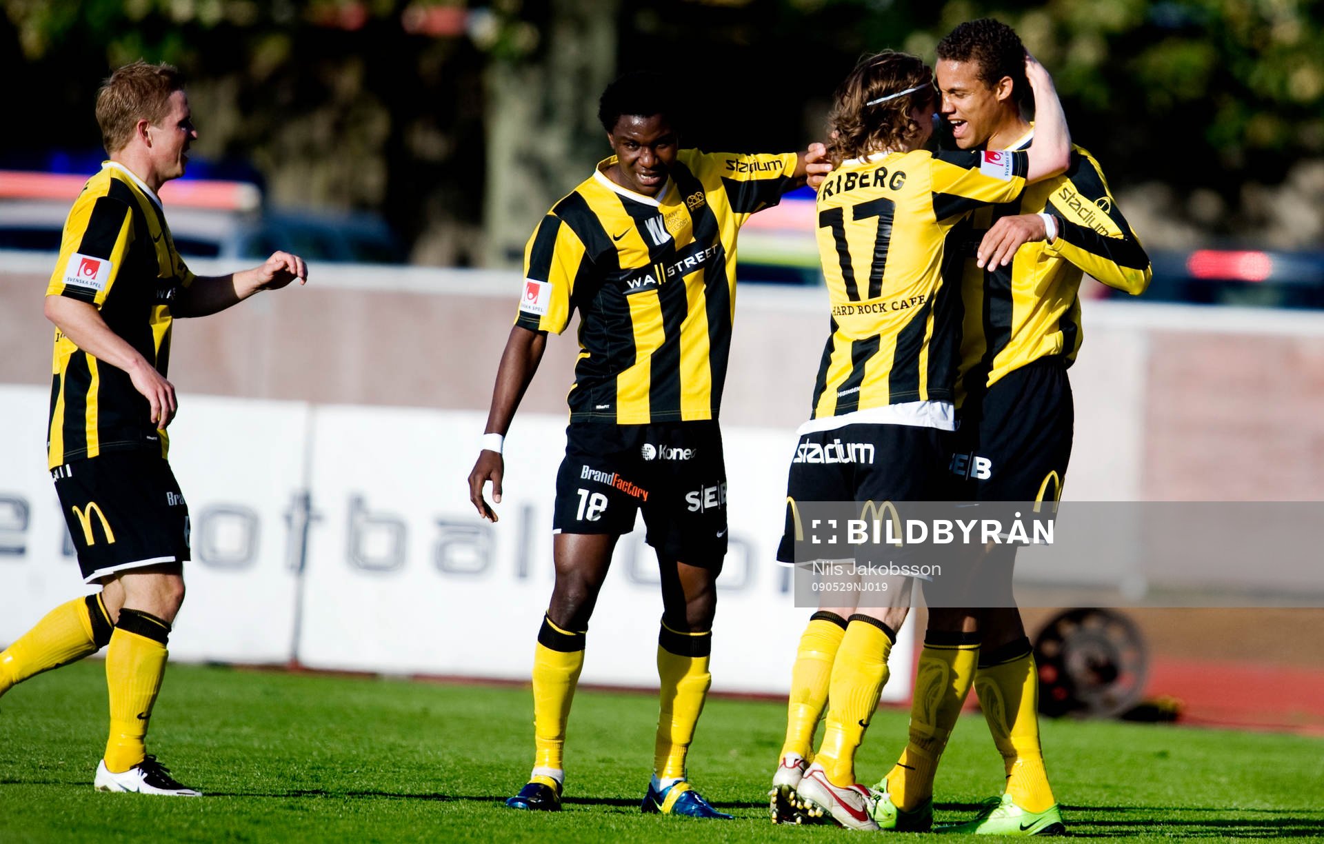 Mathias Ranégie, Häcken, jubel