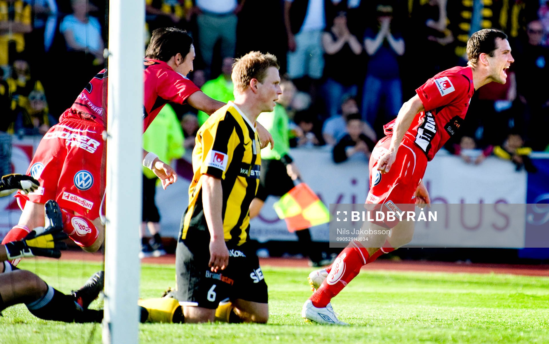 Martin Ericsson, Elfsborg, jubel, Häcken depp
