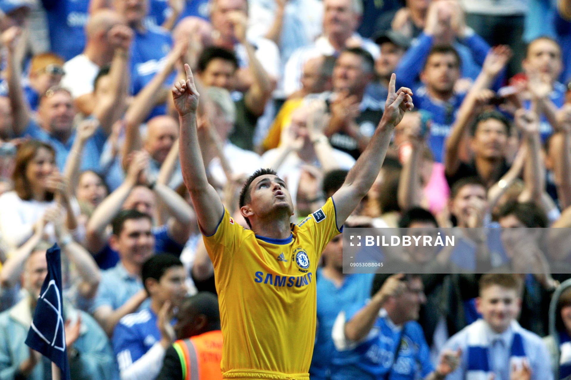 Frank Lampard, glädje, jubel