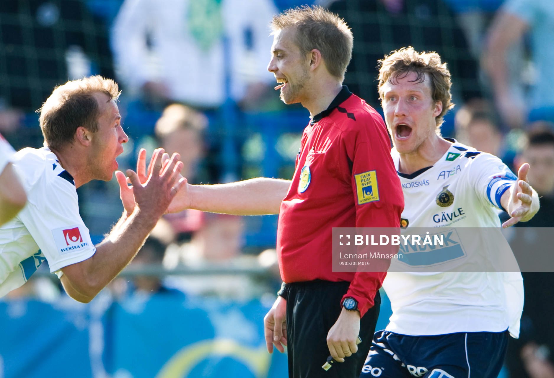 Straff?, Hasse Berggren ville ha straff i slutsekunderna,