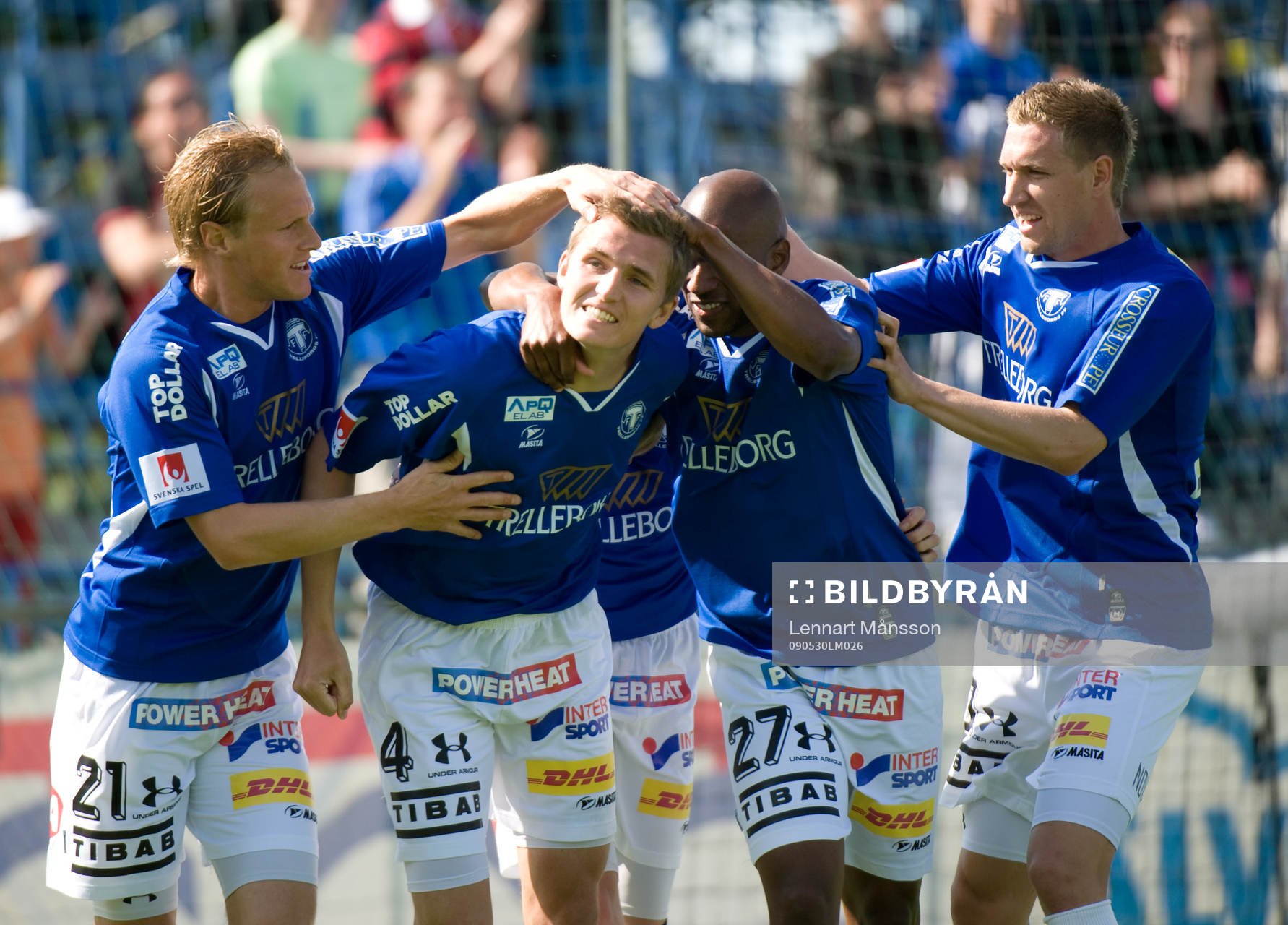 1-1, Peter Abelsson, jubel