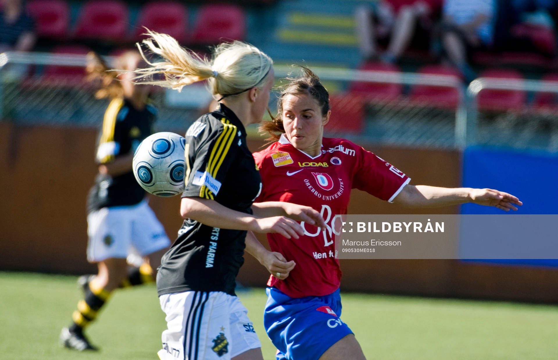 Maria Nordbrandt, Örebro och Elin Karlsson, AIK