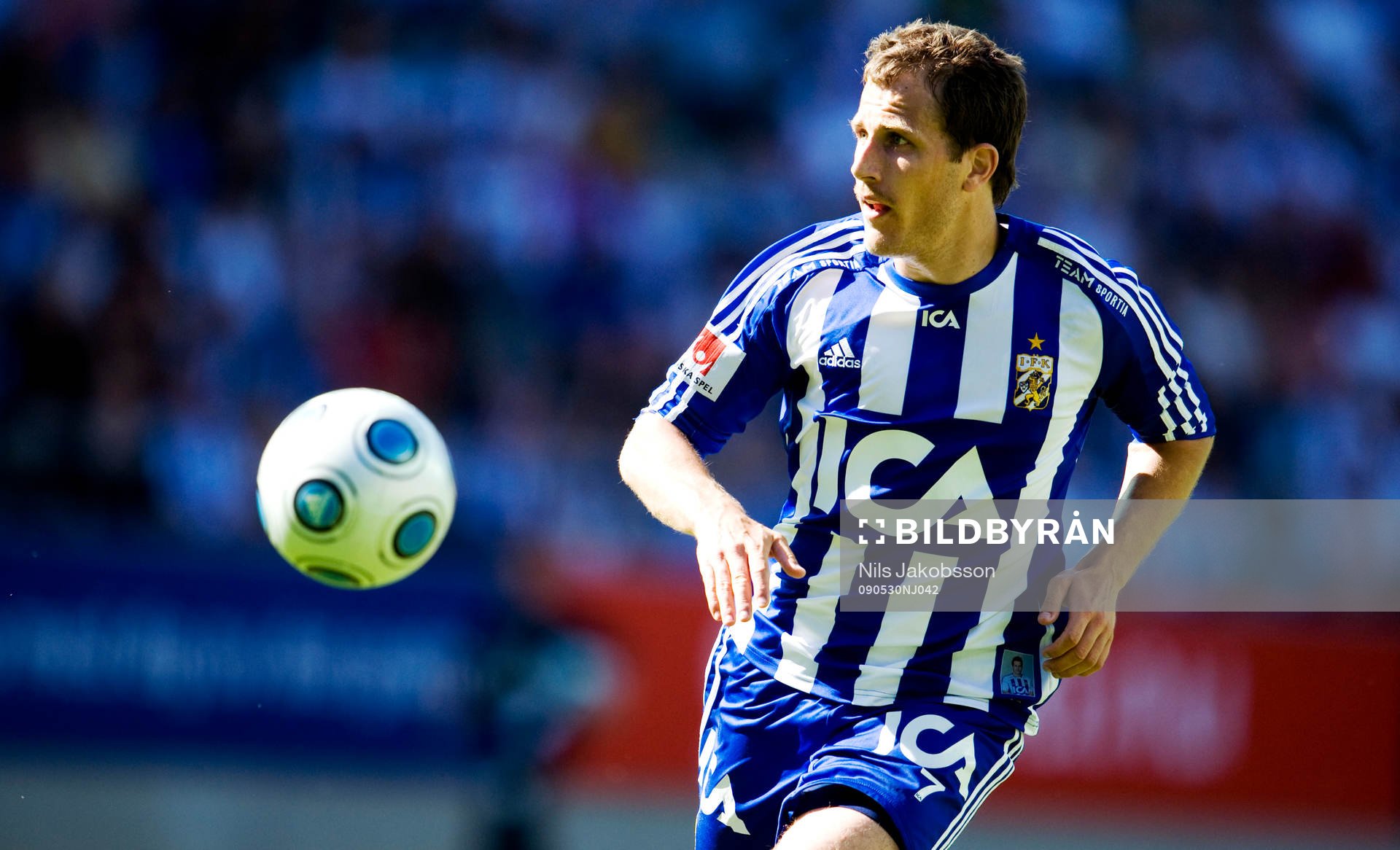 Tobias Hysén, kommer fri men missar
