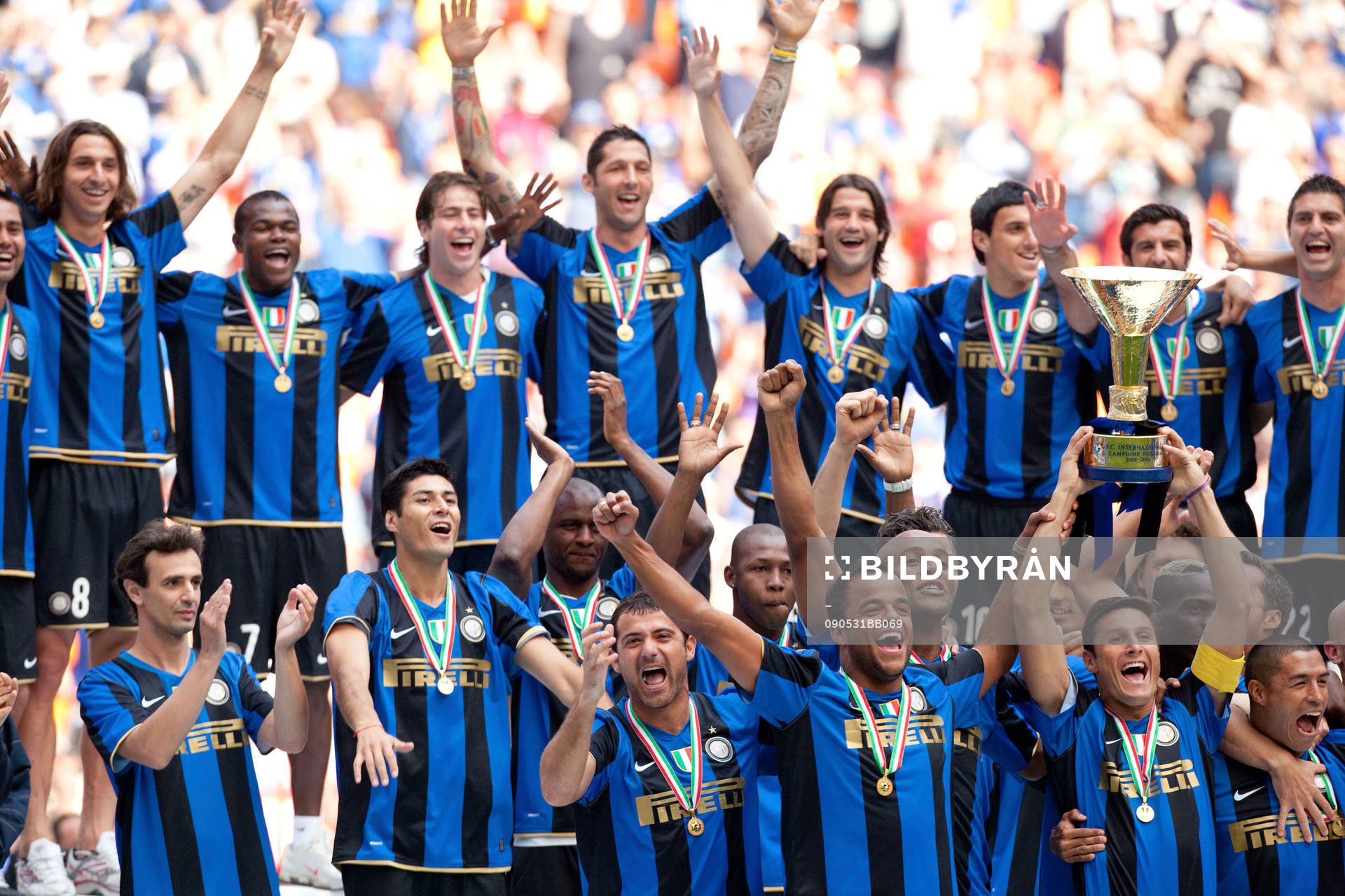 Glädje, jubel, Inter