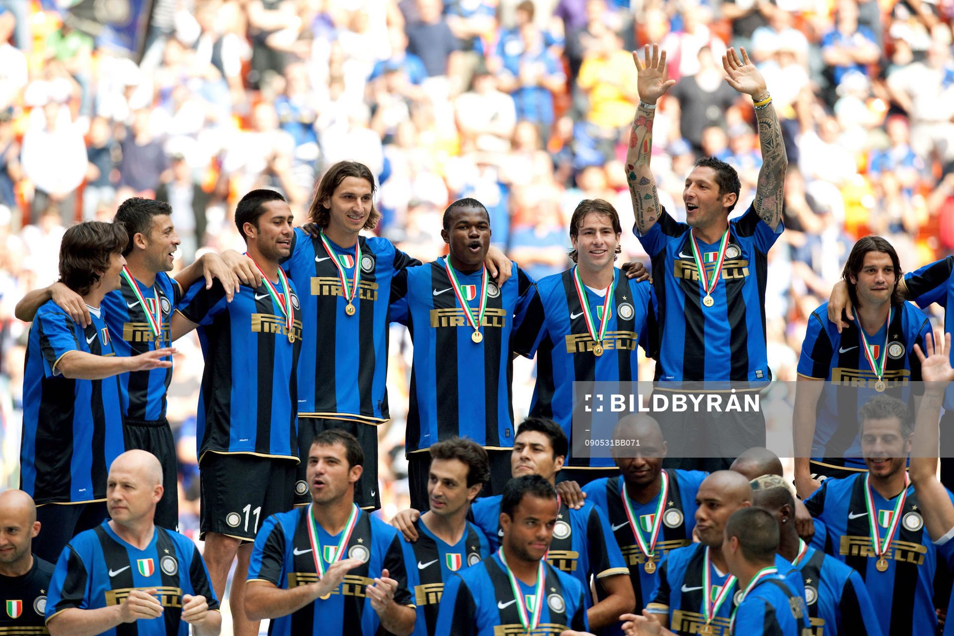 Glädje, jubel, Inter