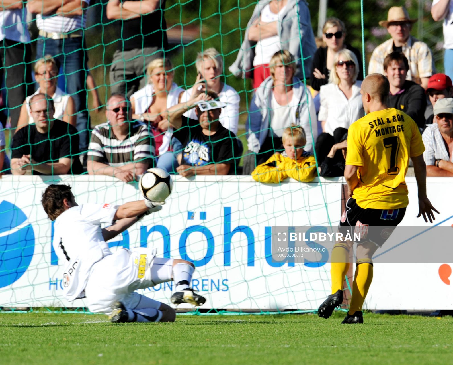 Johan Svensson, Mjällby, Richard Richardsson, målvakt,