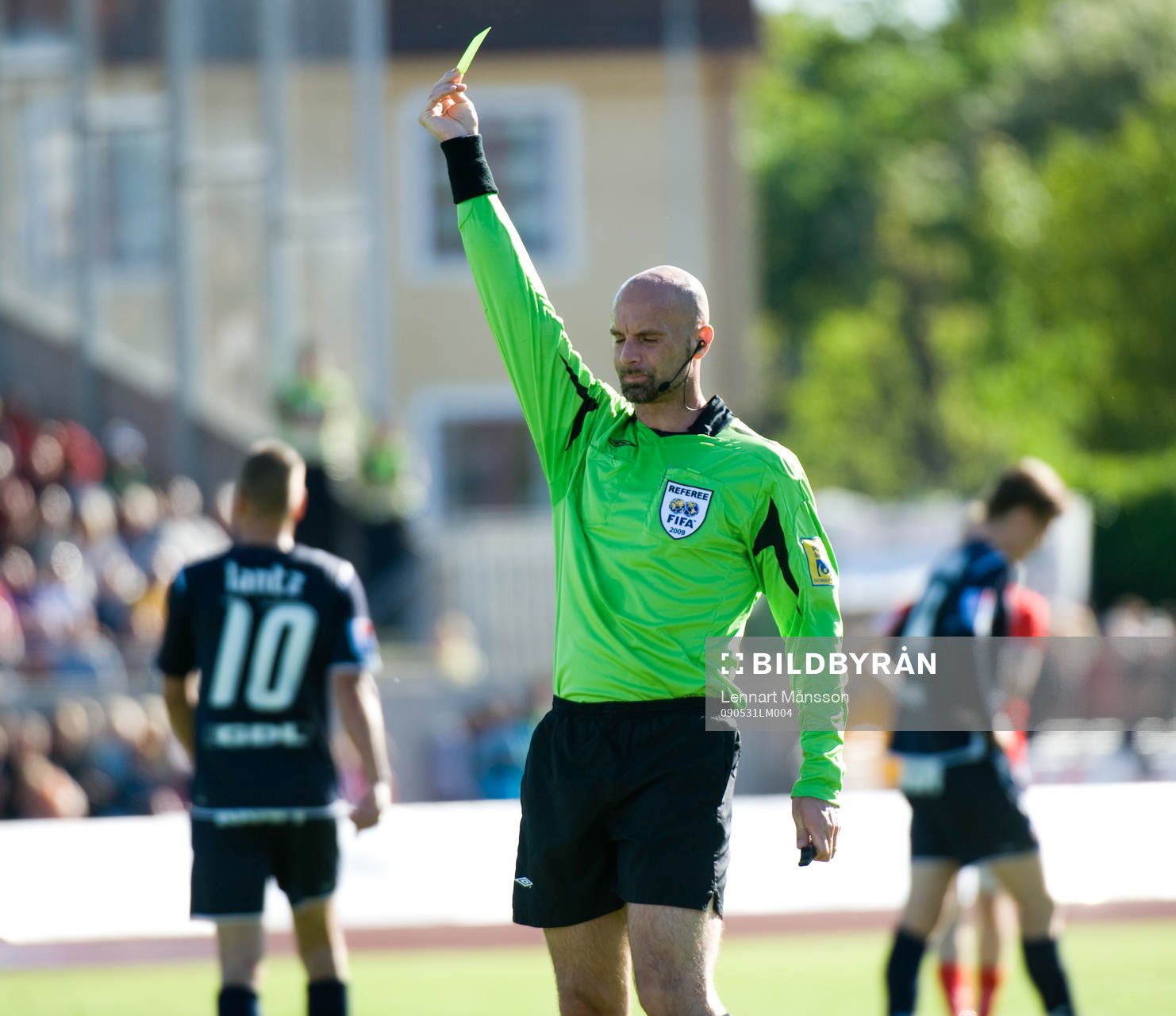 Stefan Johannesson, domare, varning