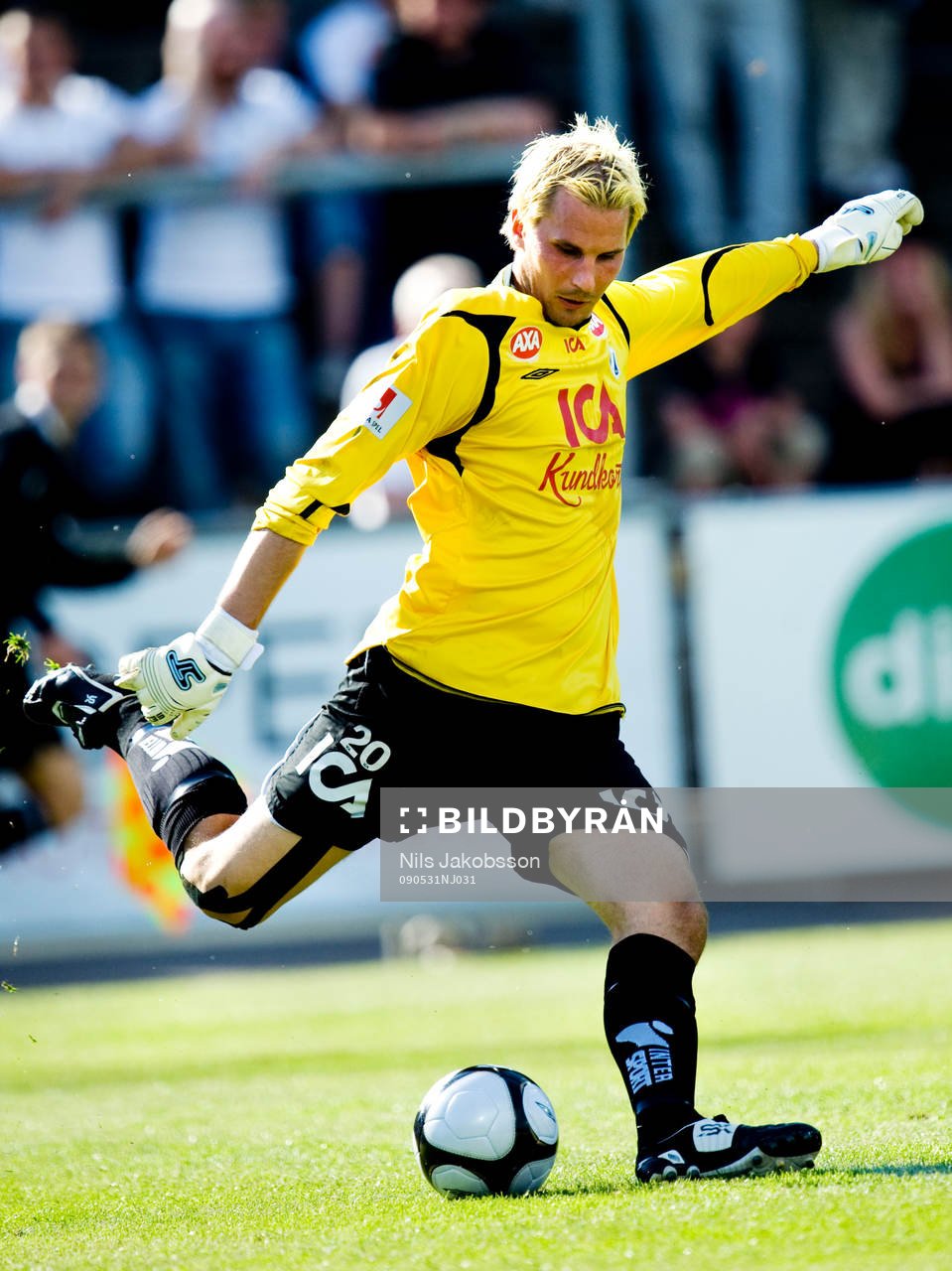 Magnus Bahne, målvakt