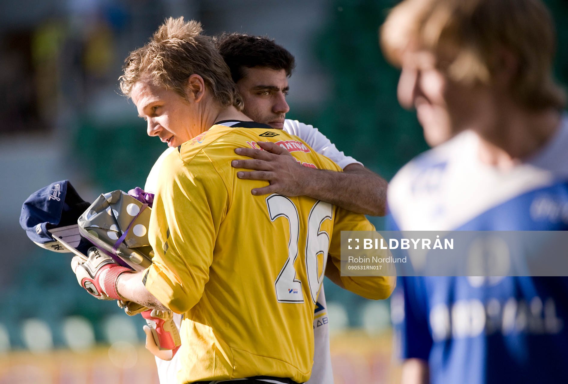 Erik Dahlin, målvakt Trollhättan