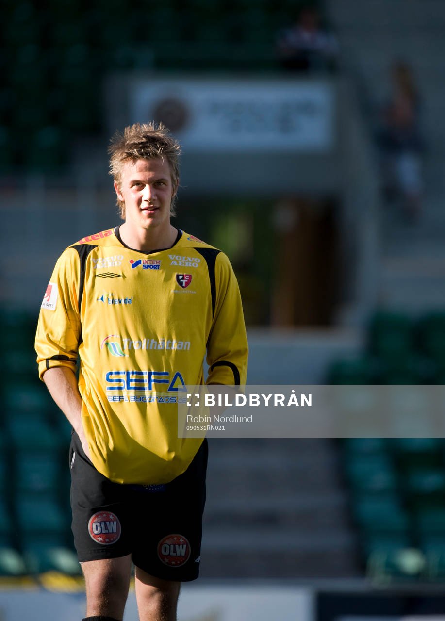 Erik Dahlin, målvakt