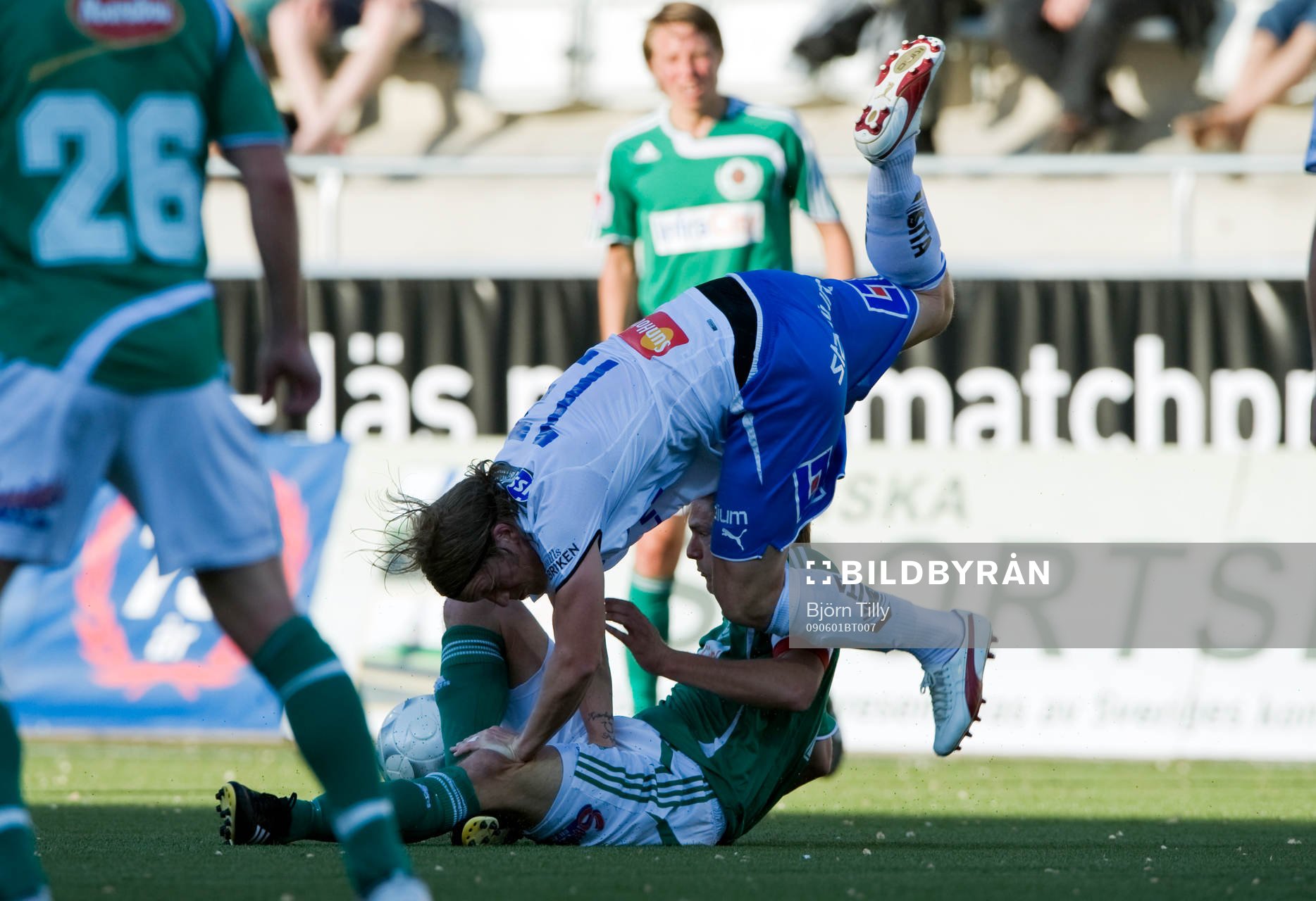 Eirik Dybendal, Norrköping och Daniel Johansson, Väsby