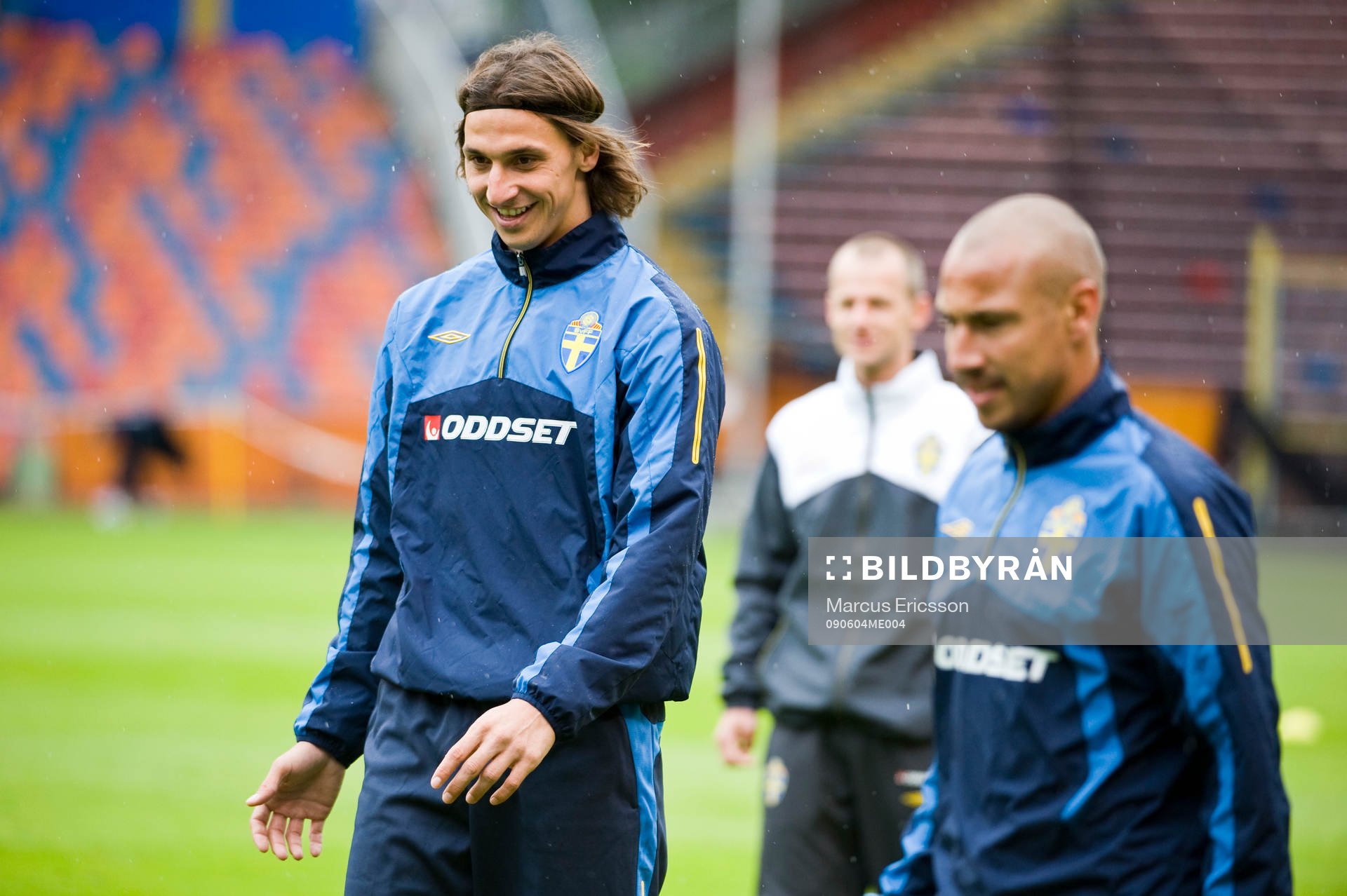 Zlatan Ibrahimovic och Henrik Larsson