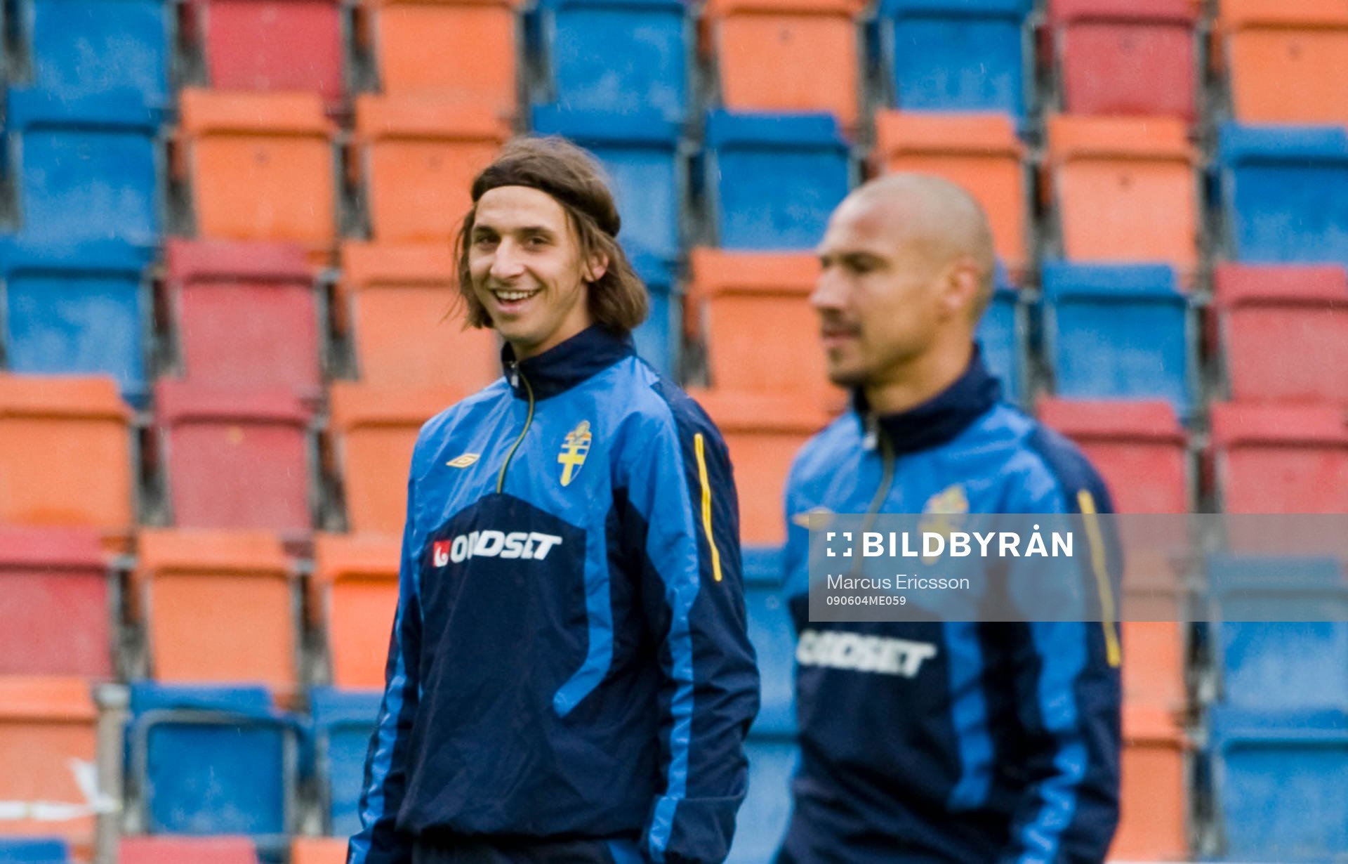 Zlatan Ibrahimovic och Henrik Larsson