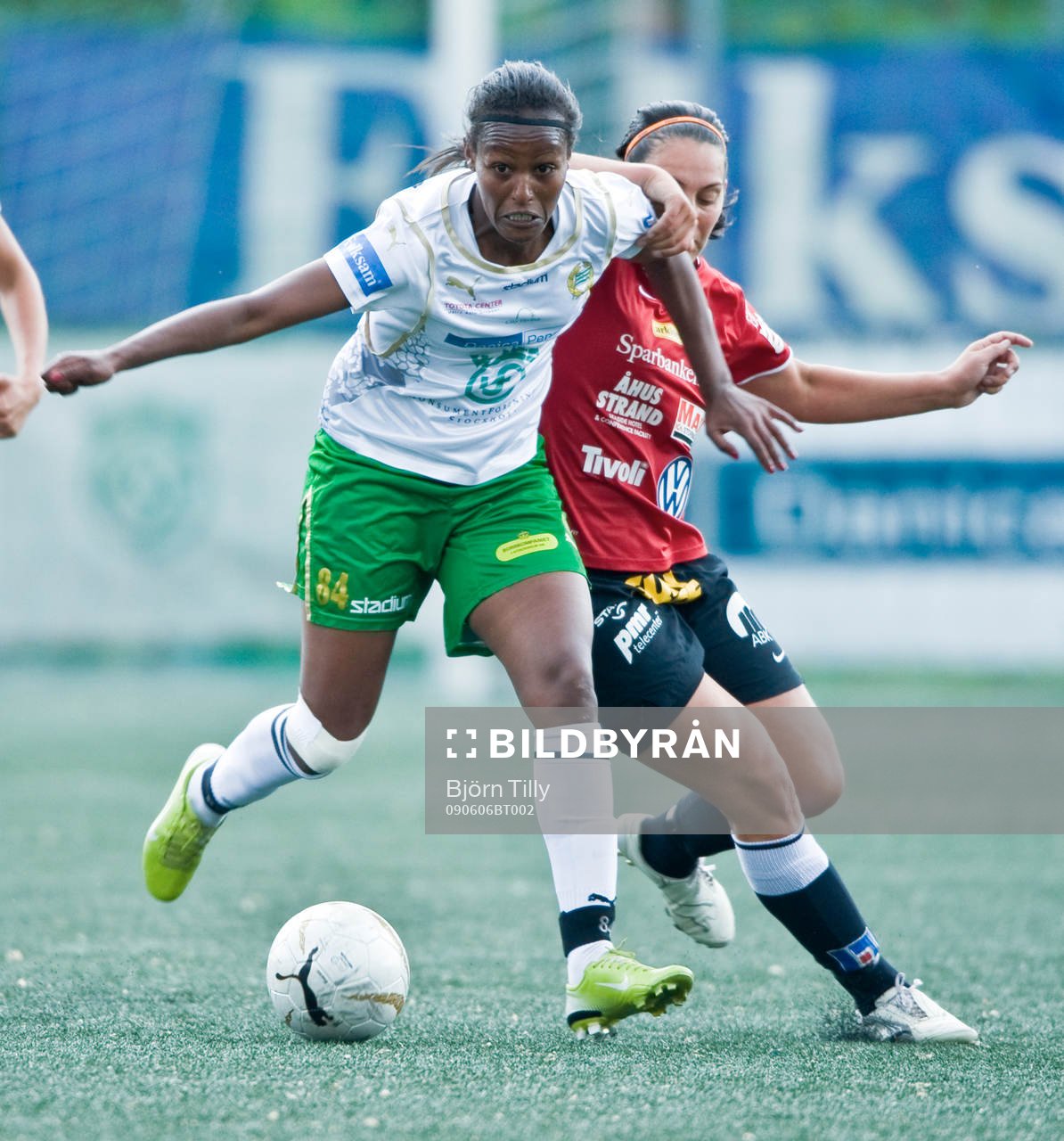 Hodan Siid Ahmed, Hammarby och Holmfridur Magnusdottir,