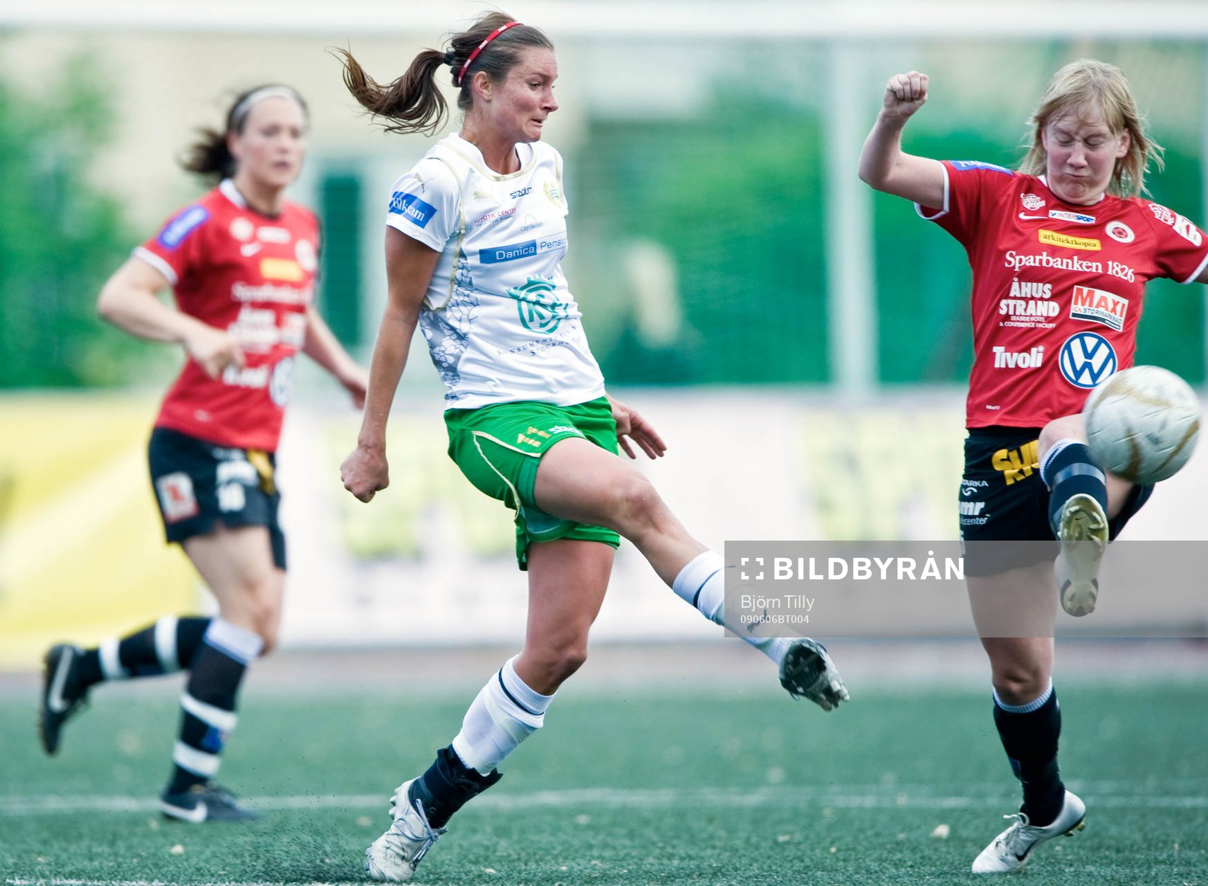 Madeleine Tegström, Hammarby och Sofie Persson,