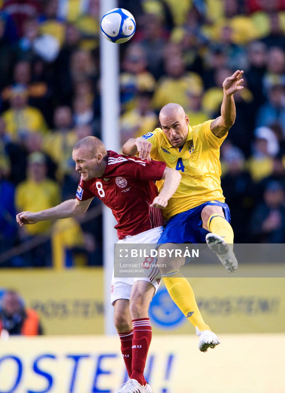 Daniel Majstorovic och Thomas Kahlenberg, nickduell