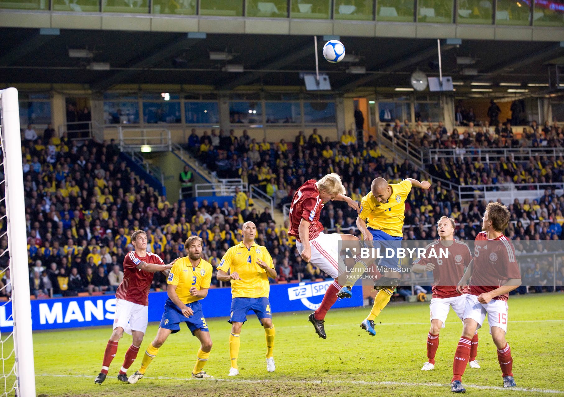 Olof Mellberg, Daniel Majstorovic och Henrik Larsson,