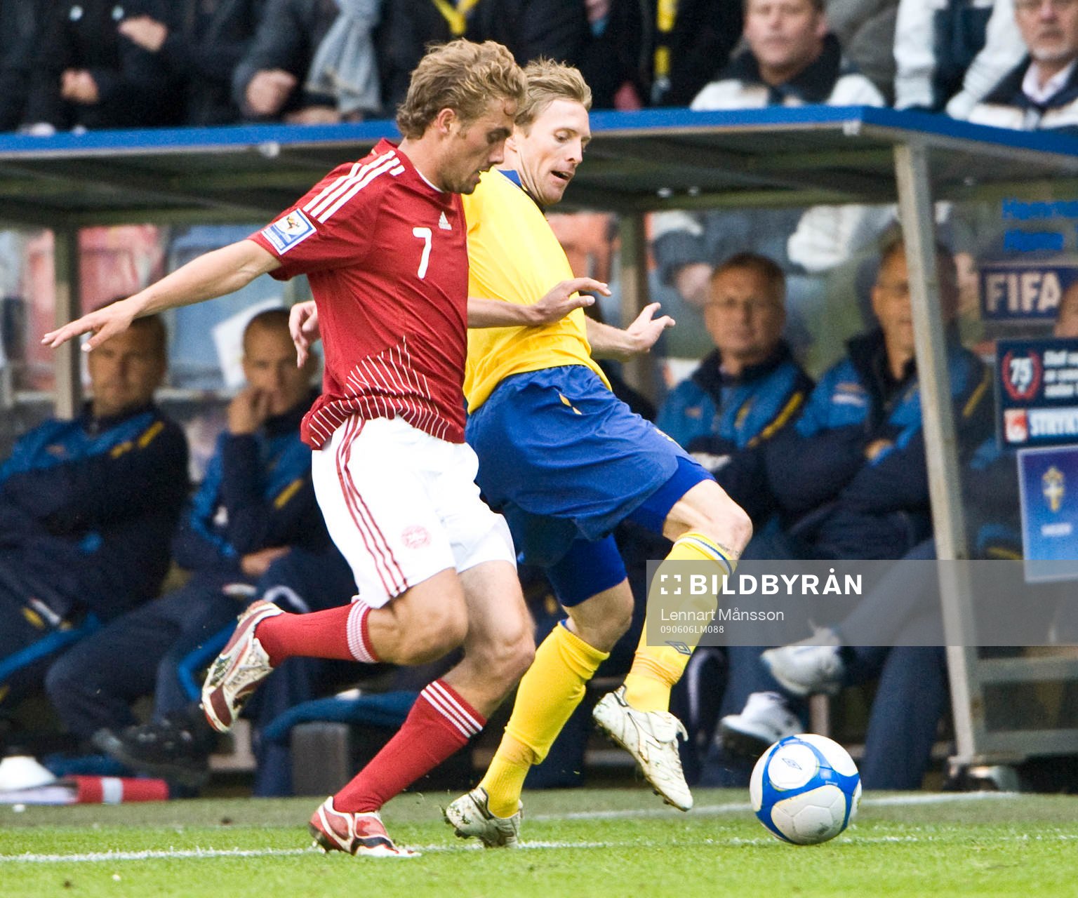 Jakob Poulsen, Danmark och Christian Wilhelmsson, Sverige