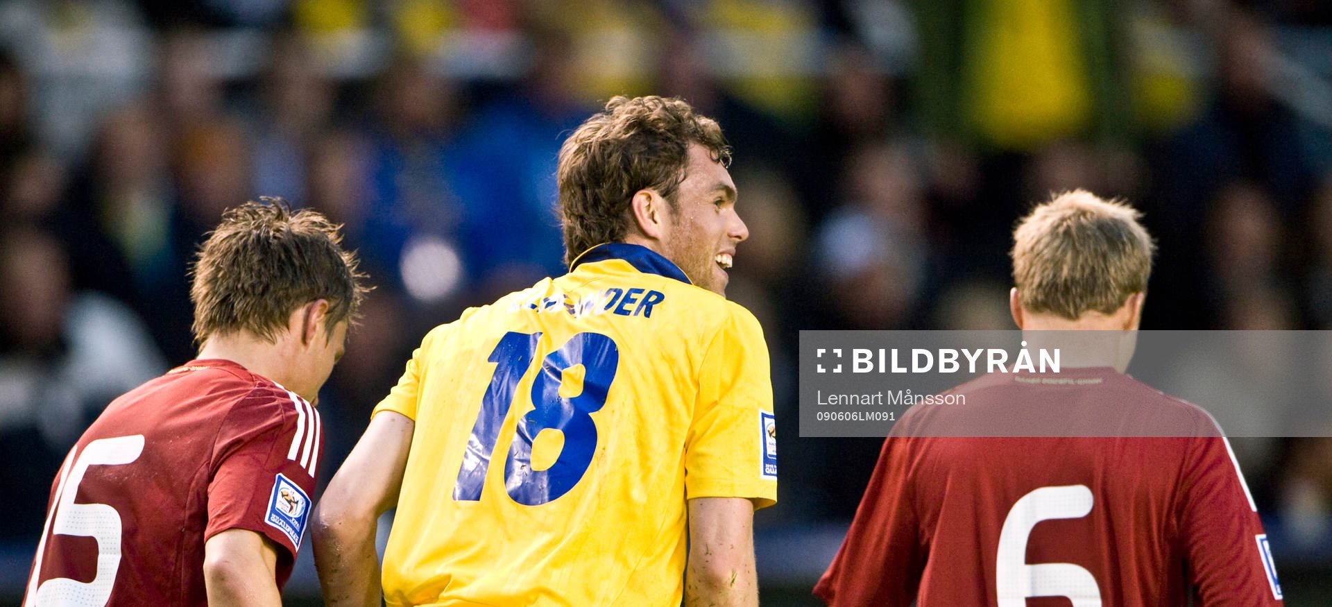 Johan Elmander, Sverige, glädje