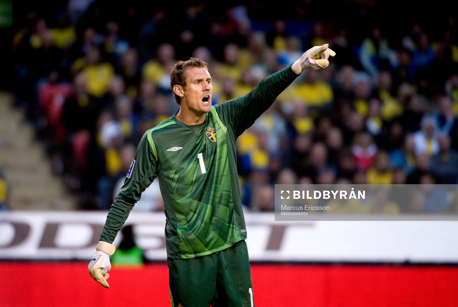 Andreas Isaksson, målvakt, Sverige