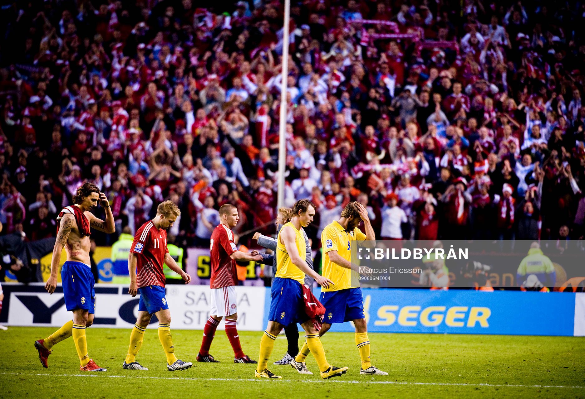 Zlatan Ibrahimovic, Adam Johansson, Kim Källström, och