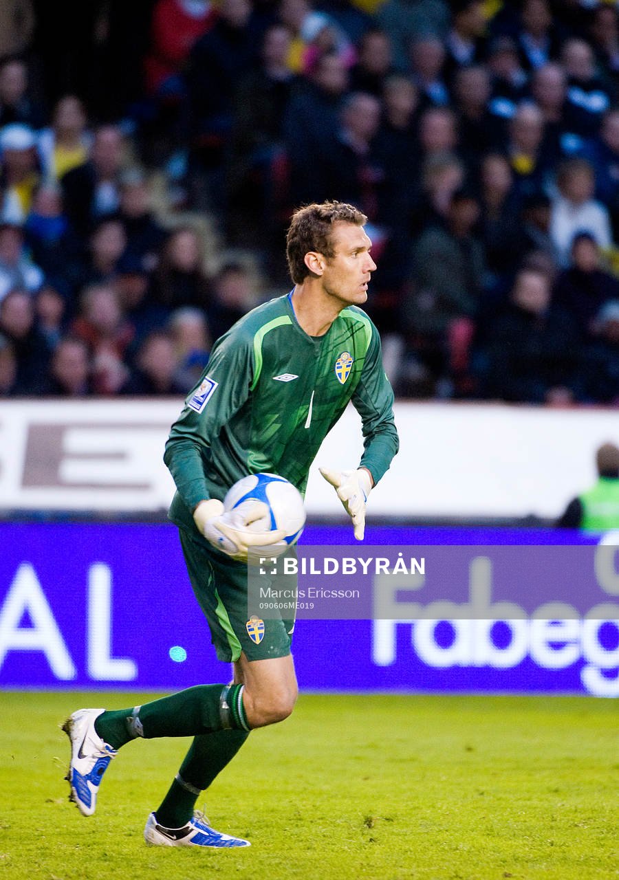 Andreas Isaksson, målvakt, Sverige