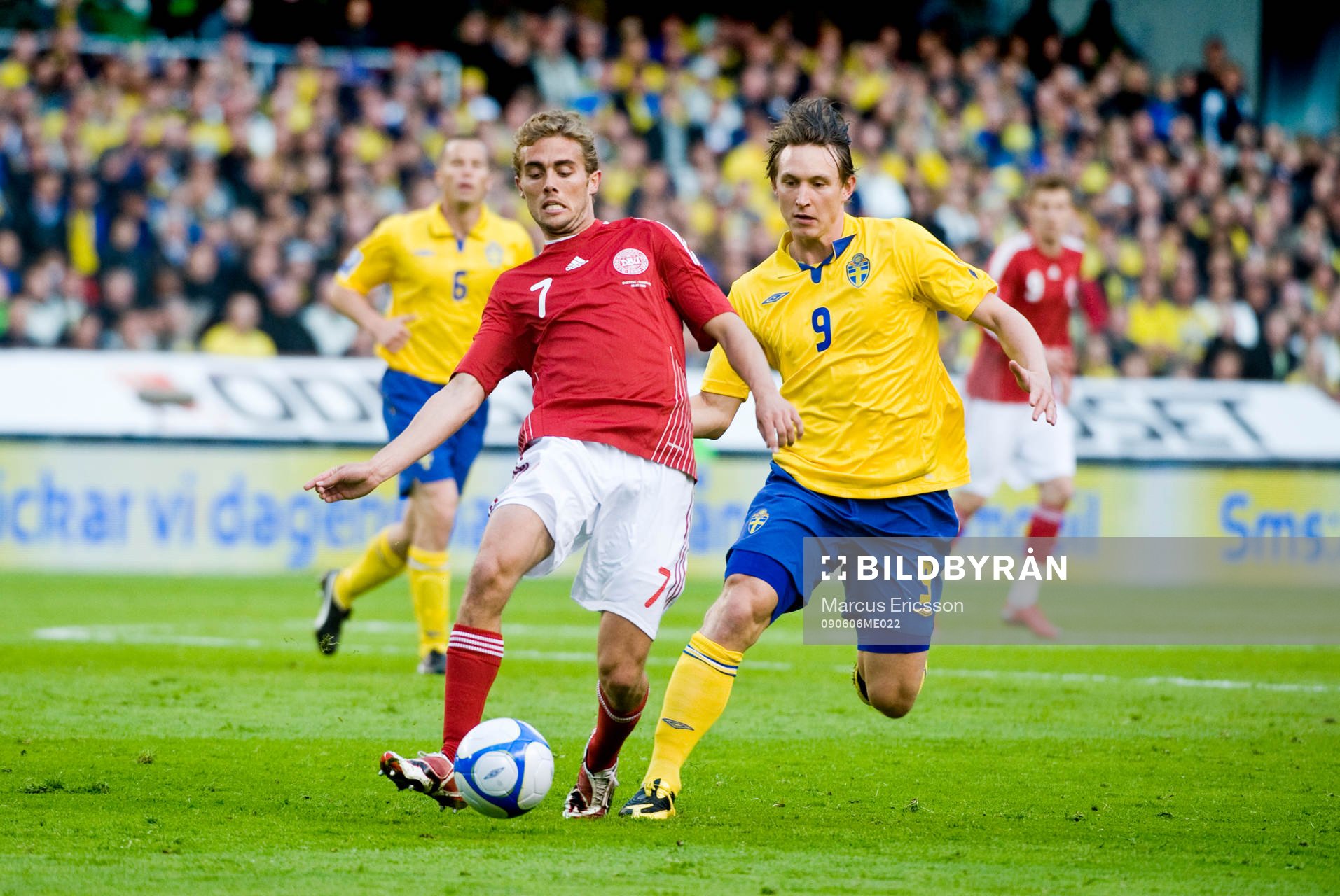 Jakob Poulsen, Danmark, och Kim Källström, Sverige