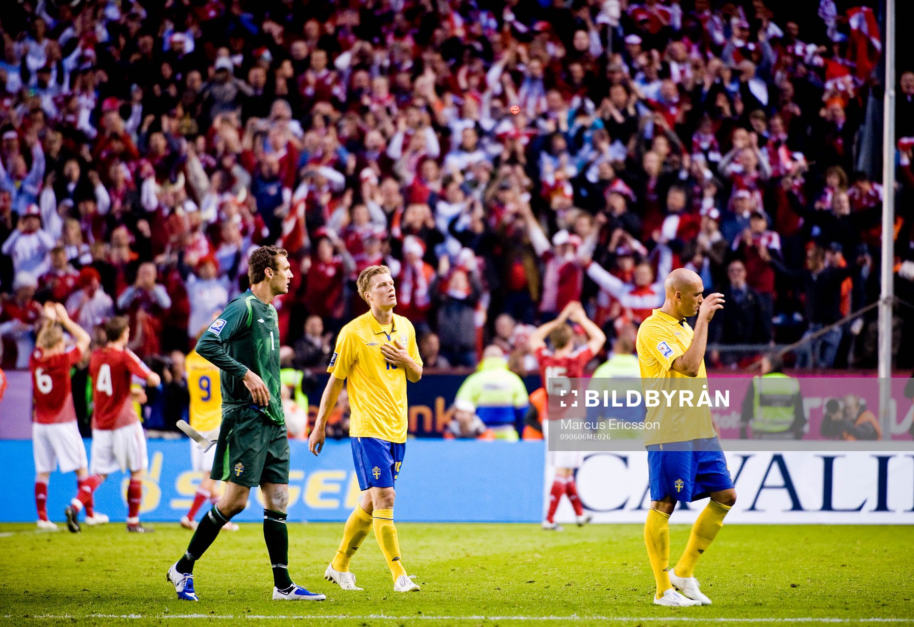 Andreas Isaksson, målvakt, Sverige, Viktor Elm, Sverige,