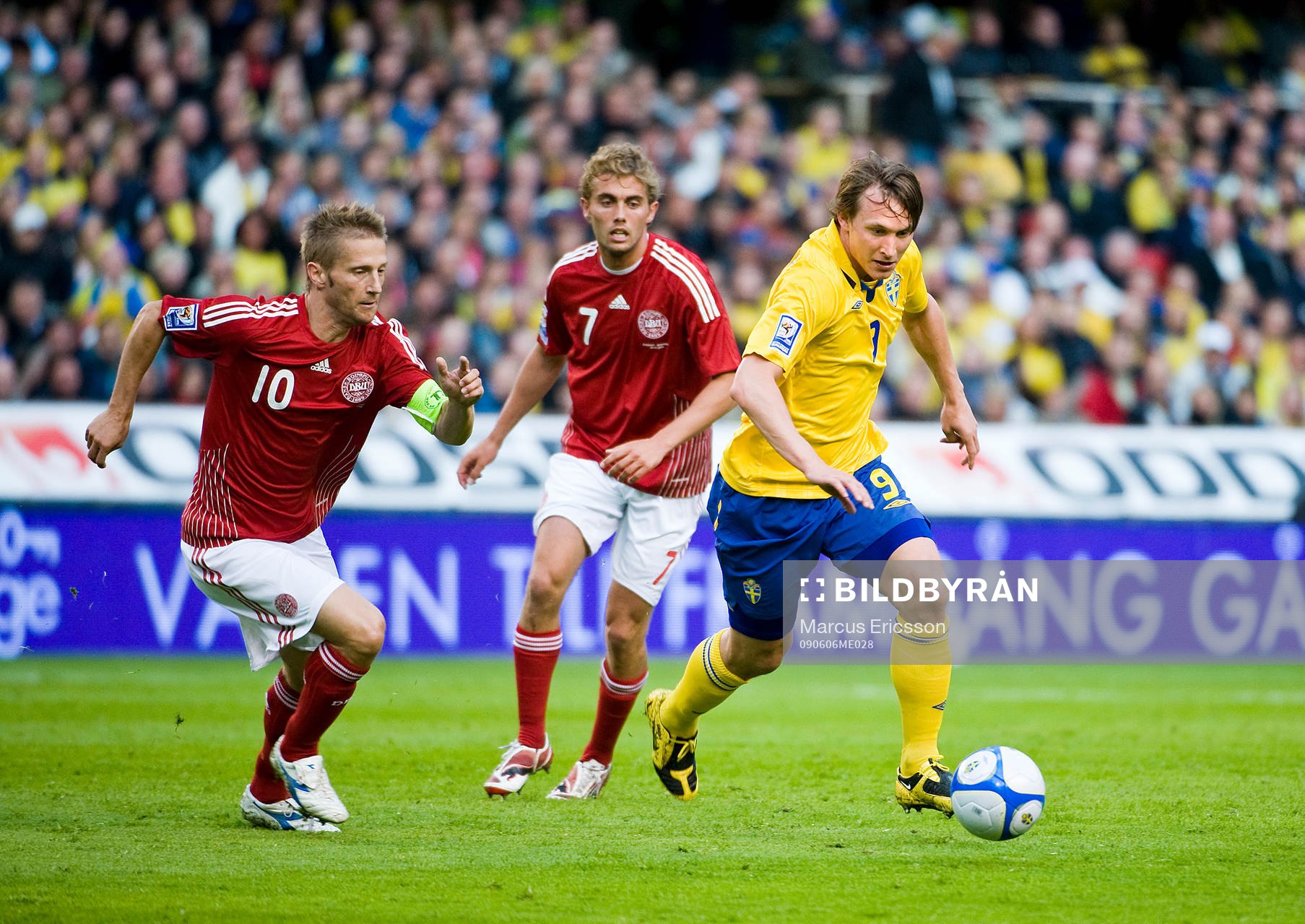 Martin Jörgensen, Danmark, och Kim Källström, Sverige