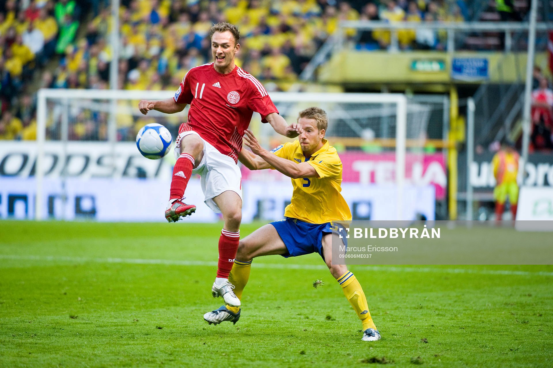 Dennis Rommedahl, Danmark, och Adam Johansson, Sverige