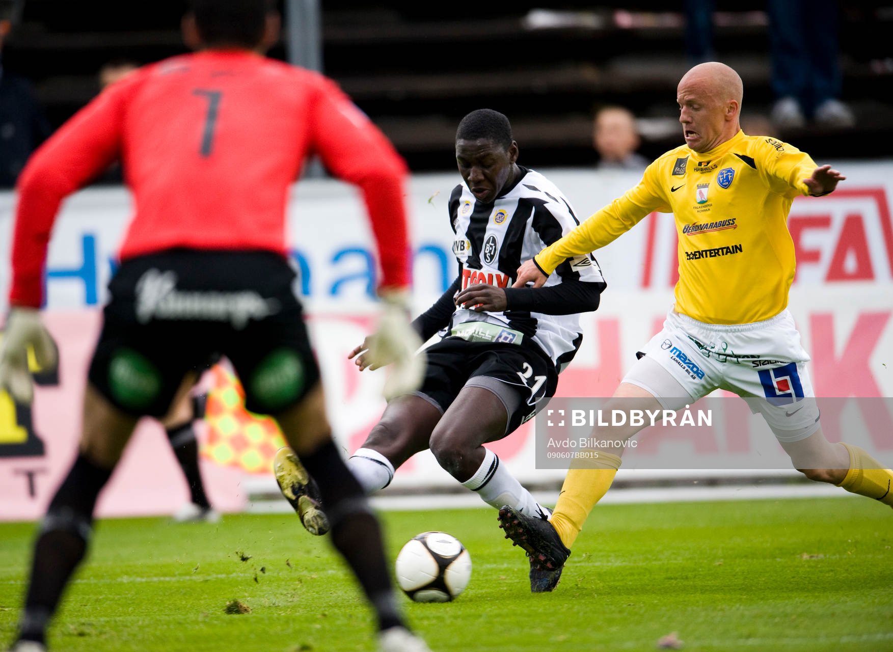 Alagie Sosseh, Landskrona, Björn Karlsson, Falkenberg