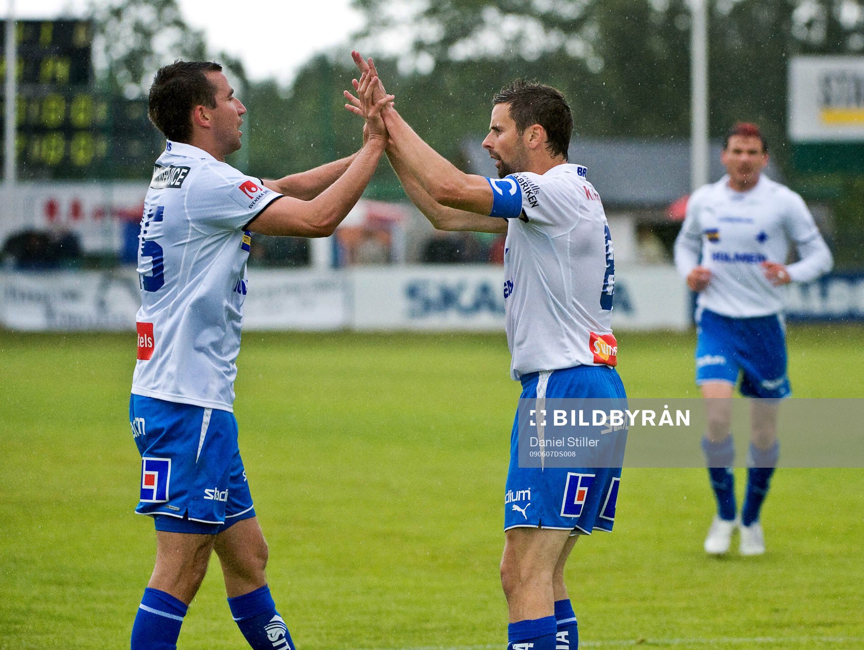 Marcin Burkhardt, Kristoffer Arvhage, Norrköping, jubel