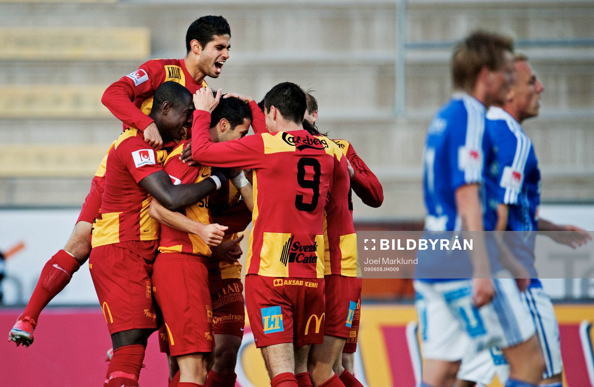 Syrianskas spelare jubel
