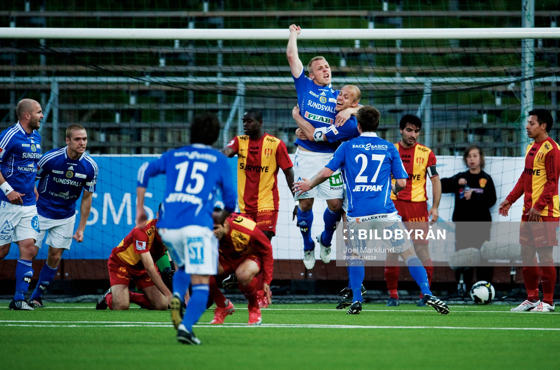 Christian Söderberg, Sundsvall, jubel