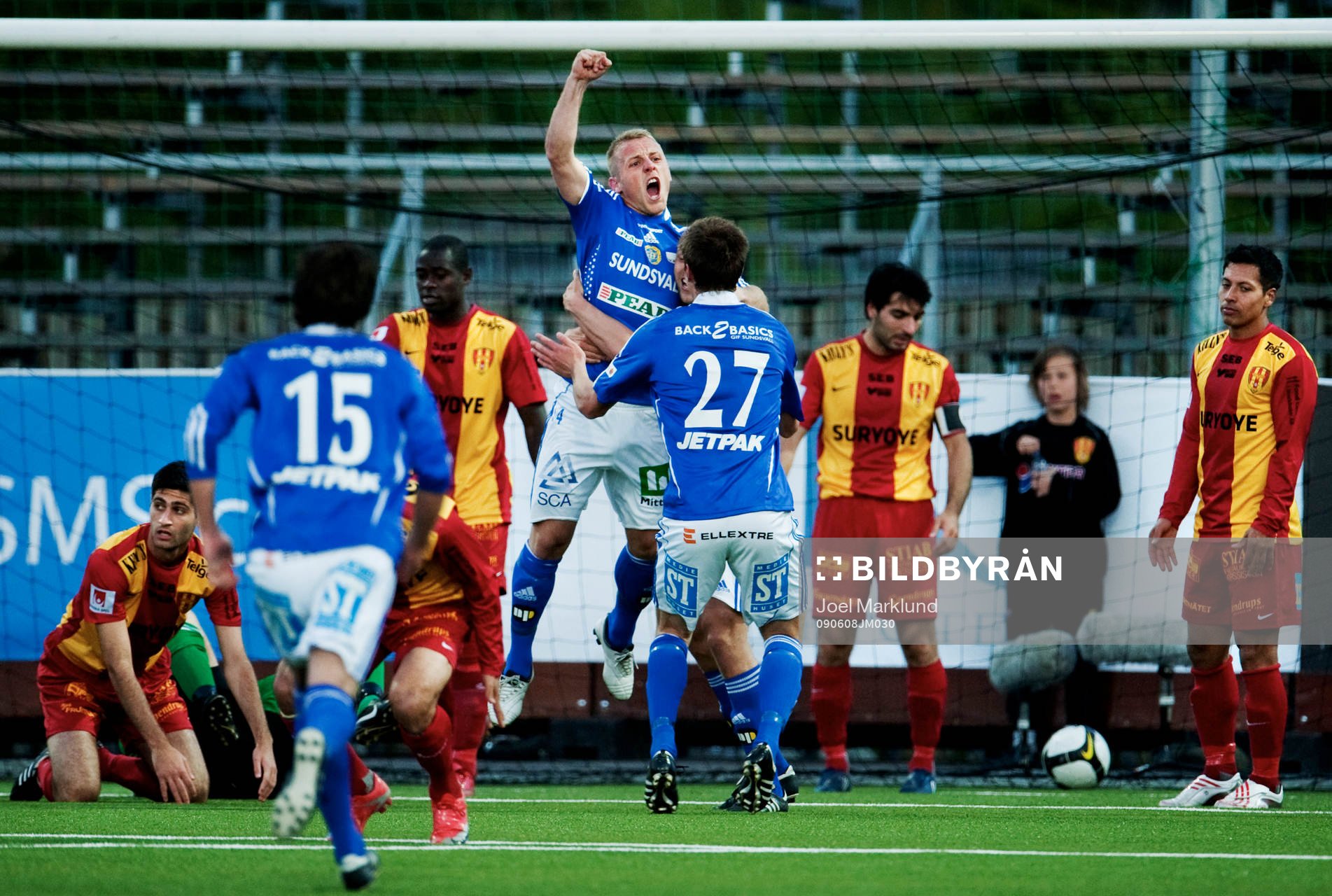 Christian Söderberg, Sundsvall, jubel