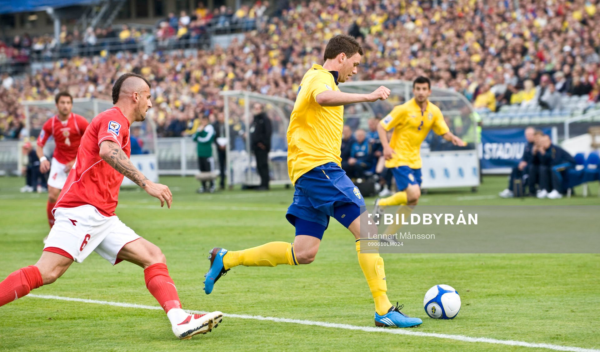 Luke Dimech, Malta jagar Marcus Berg, Sverige